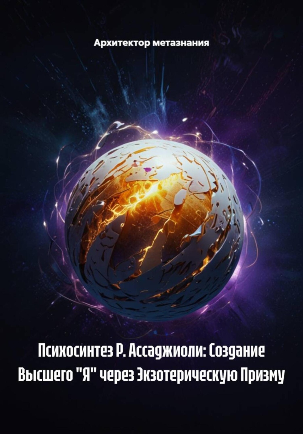Обложка книги «Психосинтез Р. Ассаджиоли: Создание Высшего "Я" через Экзотерическую Призму»