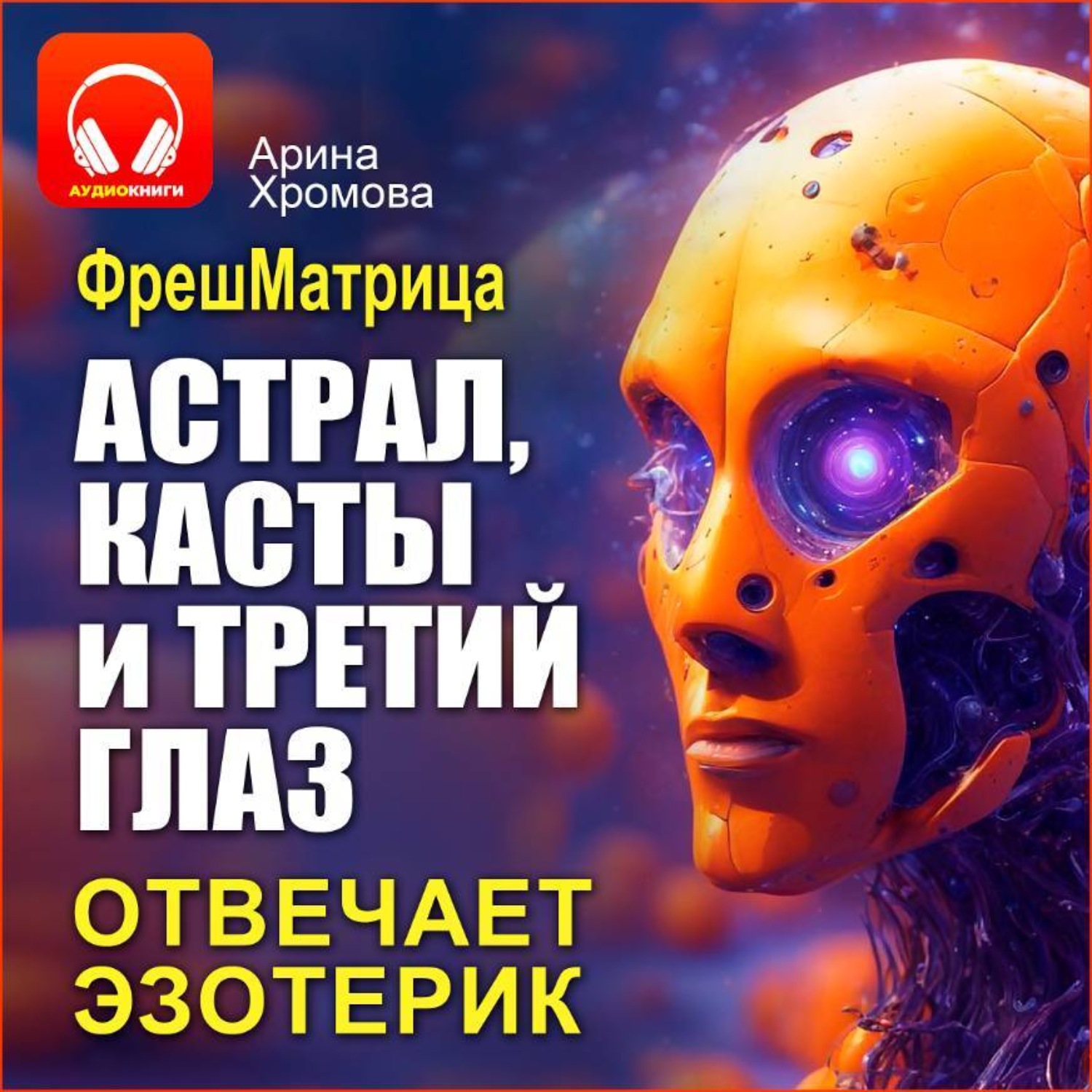 Обложка книги «Астрал, касты и третий глаз. Отвечает эзотерик.»