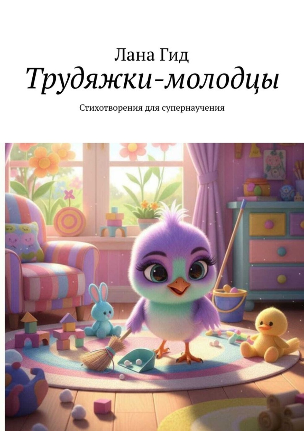Обложка книги «Трудяжки-молодцы. Стихотворения для супернаучения»