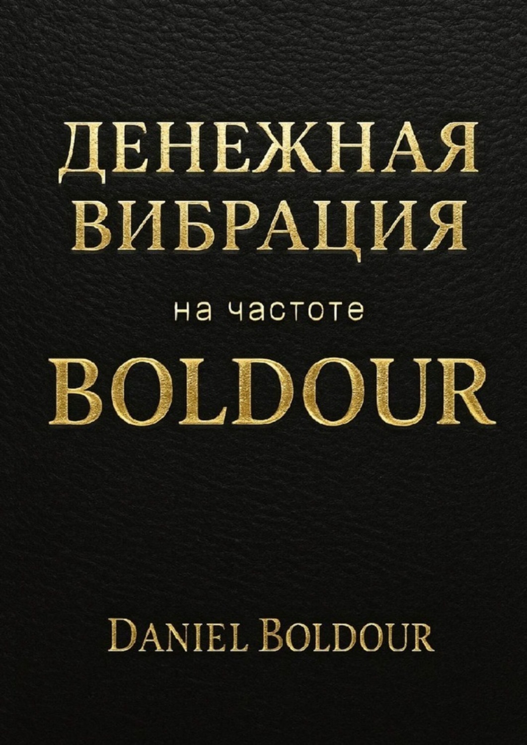 Обложка книги «Денежная вибрация. На частоте Boldour»