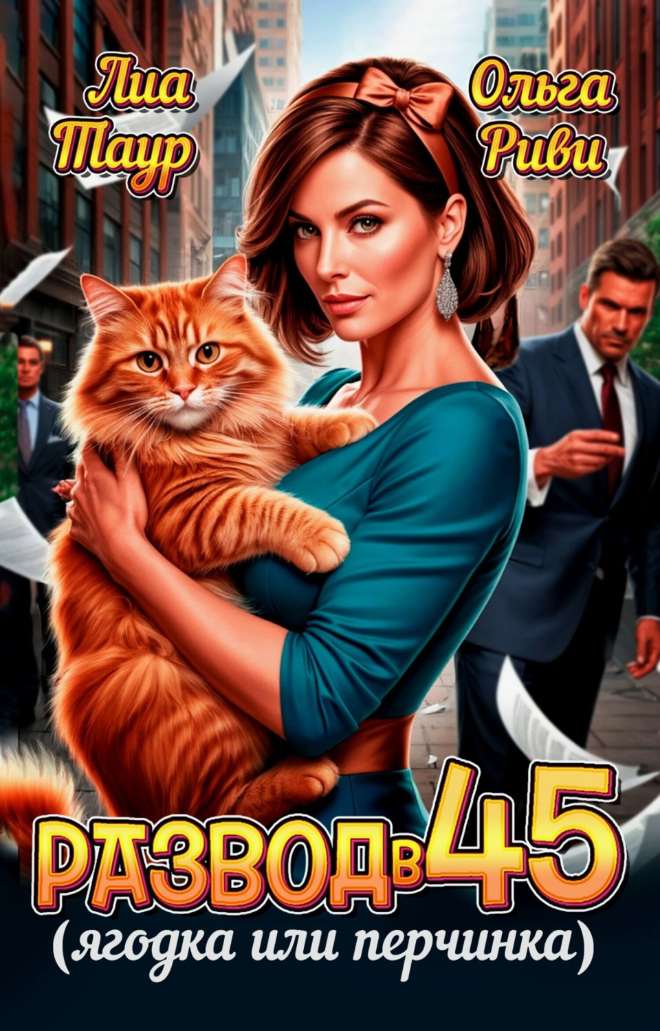 Обложка книги «Развод в 45. Ягодка или перчинка»