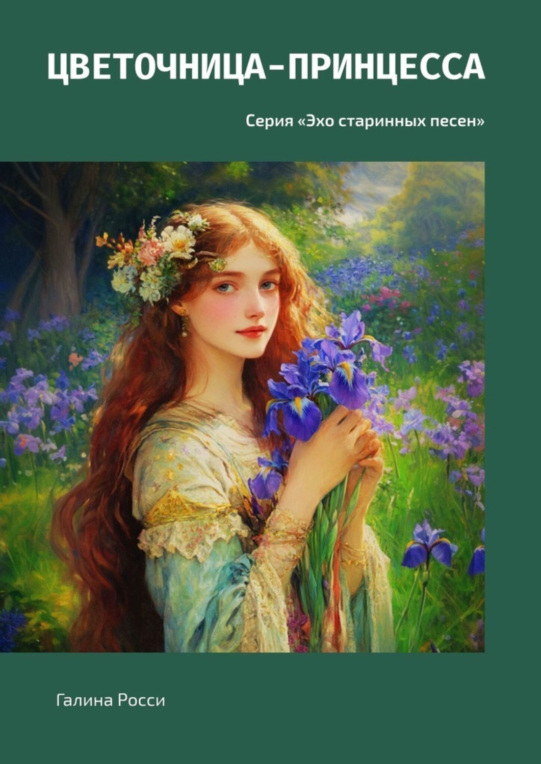 Обложка книги «Цветочница-принцесса. Серия «Эхо старинных песен»»