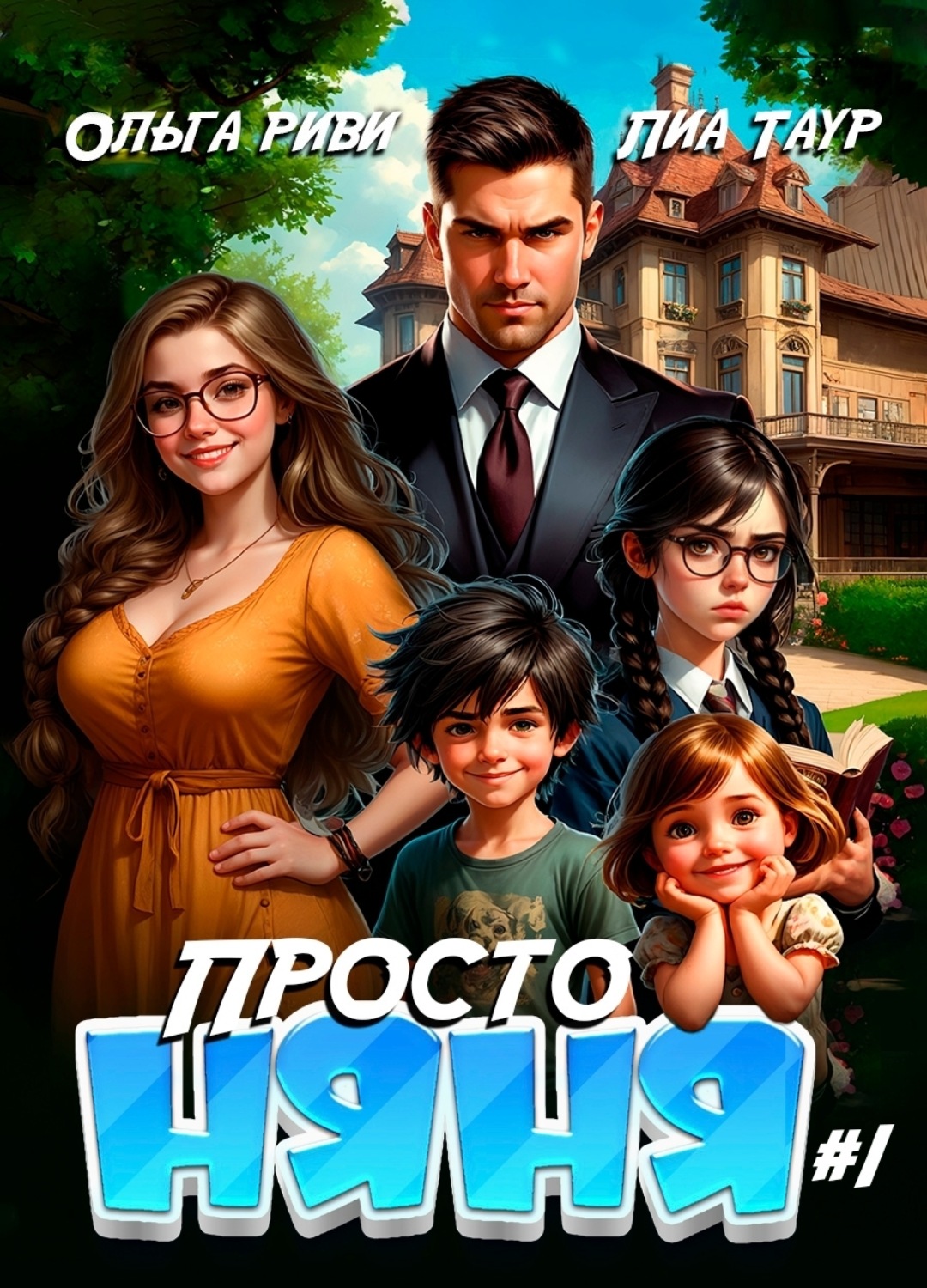 Обложка книги «Просто няня»