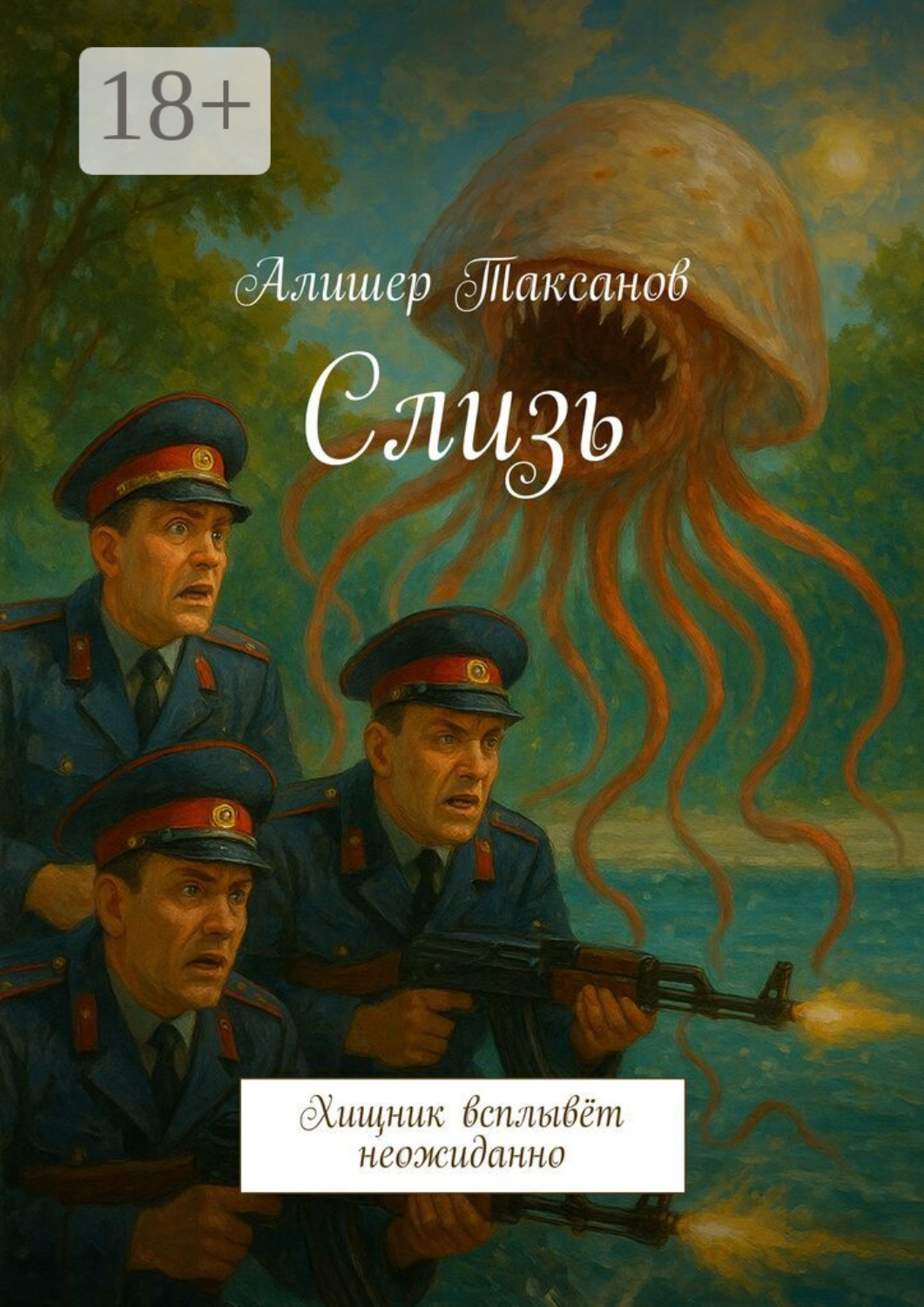 Обложка книги «Слизь. Хищник всплывёт неожиданно»