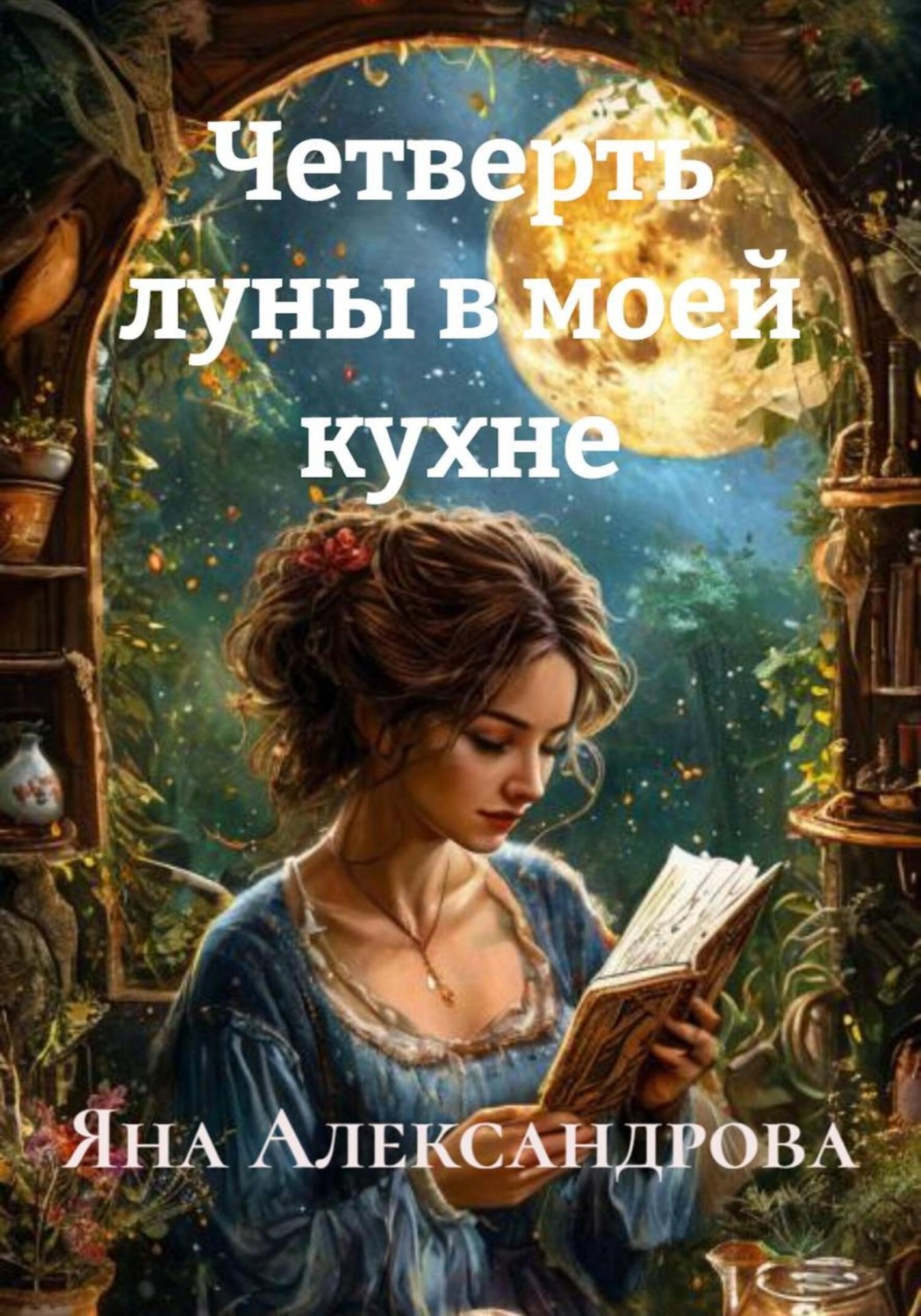 Обложка книги «Четверть луны в моей кухне»