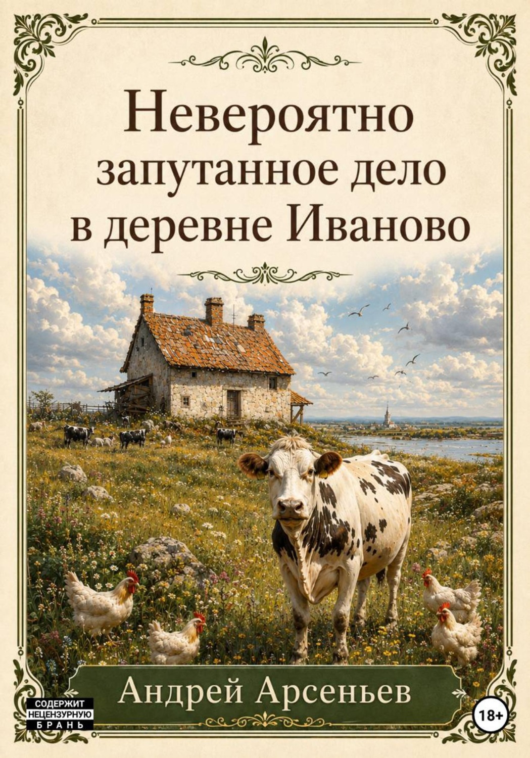 Обложка книги «Невероятно запутанное дело в деревне Иваново»
