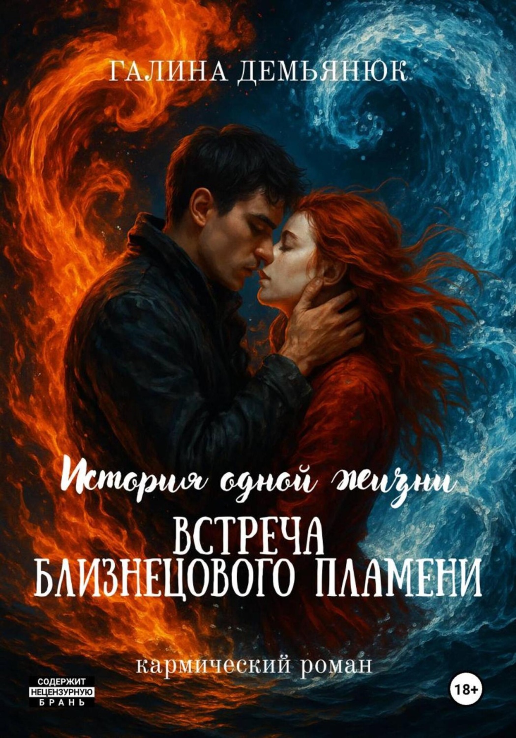Обложка книги «История одной жизни: встреча близнецового пламени»