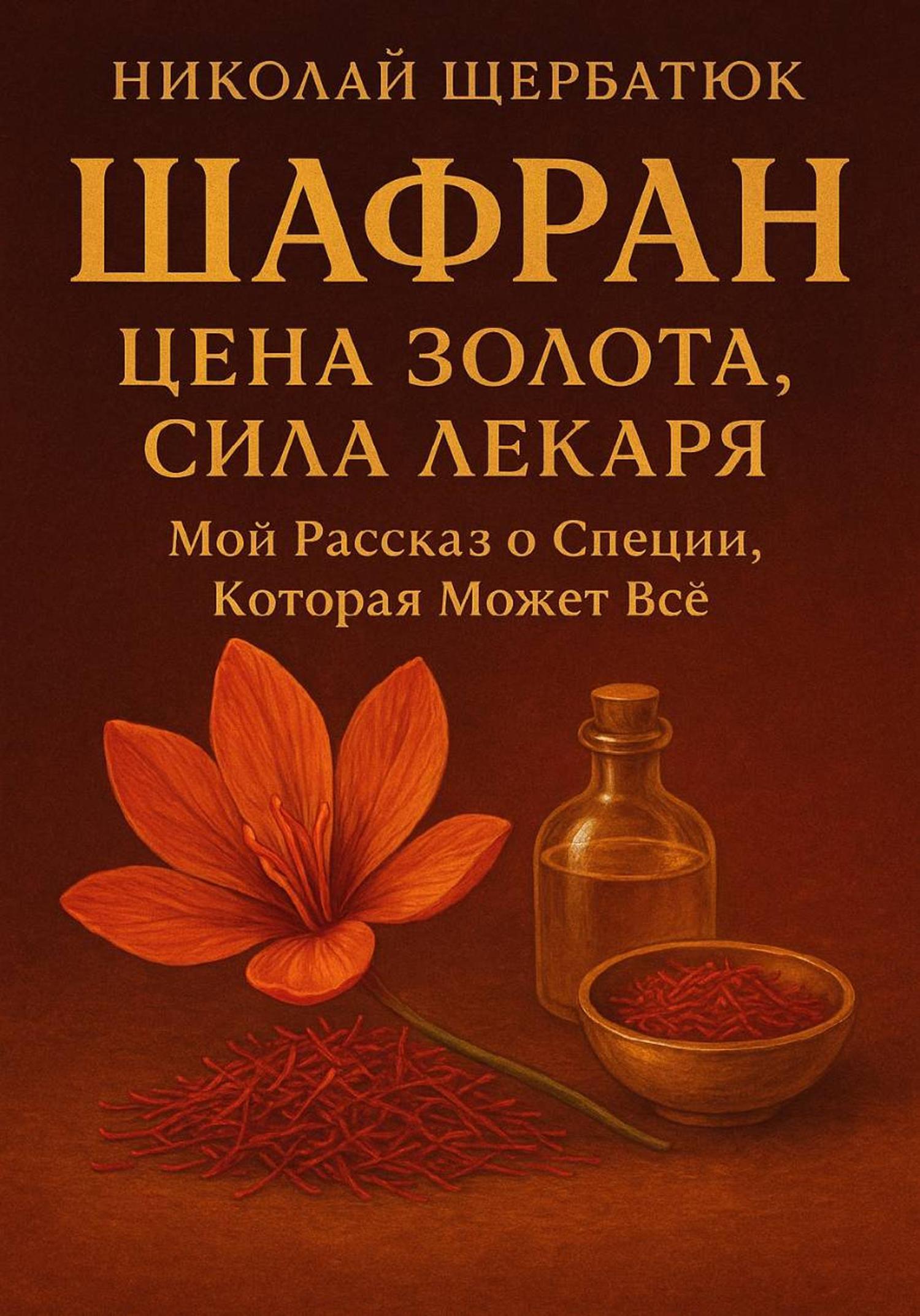 Обложка книги «Шафран: Цена Золота, Сила Лекаря. Мой Рассказ о Специи, Которая Может Всё»