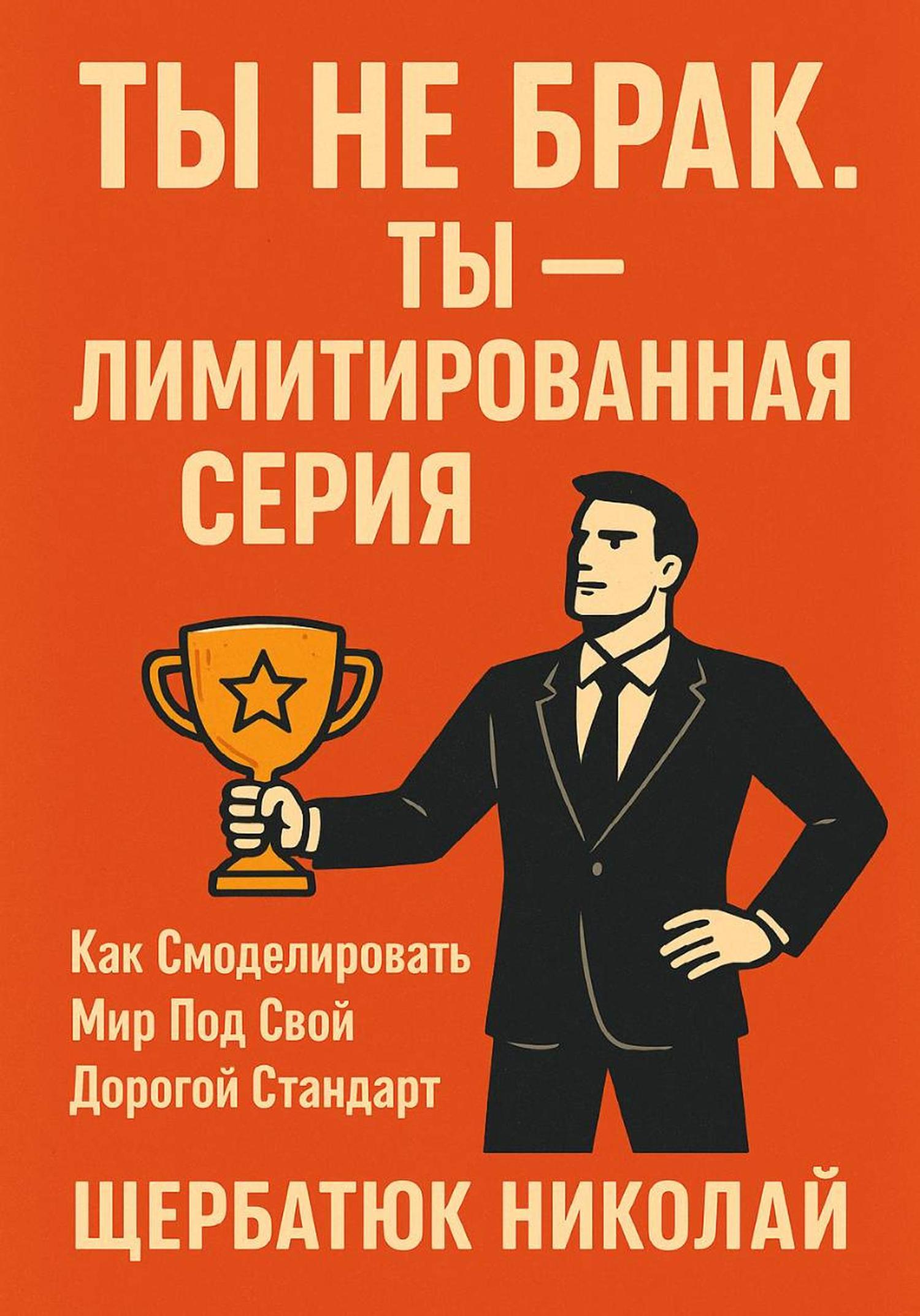 Обложка книги «Ты не брак. Ты – лимитированная серия. Как смоделировать мир под свой дорогой стандарт»