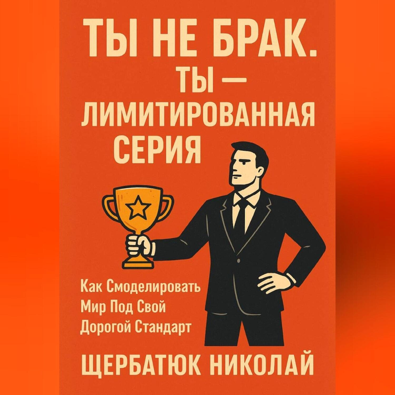Обложка книги «Ты не брак. Ты – лимитированная серия. Как смоделировать мир под свой дорогой стандарт»