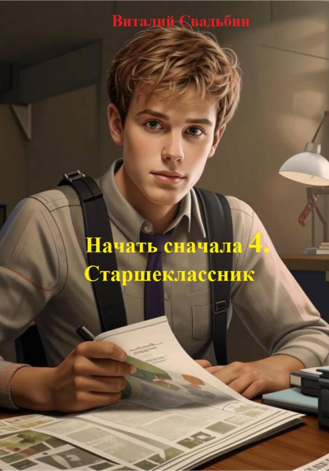 Обложка книги «Начать сначала 4. Старшеклассник»