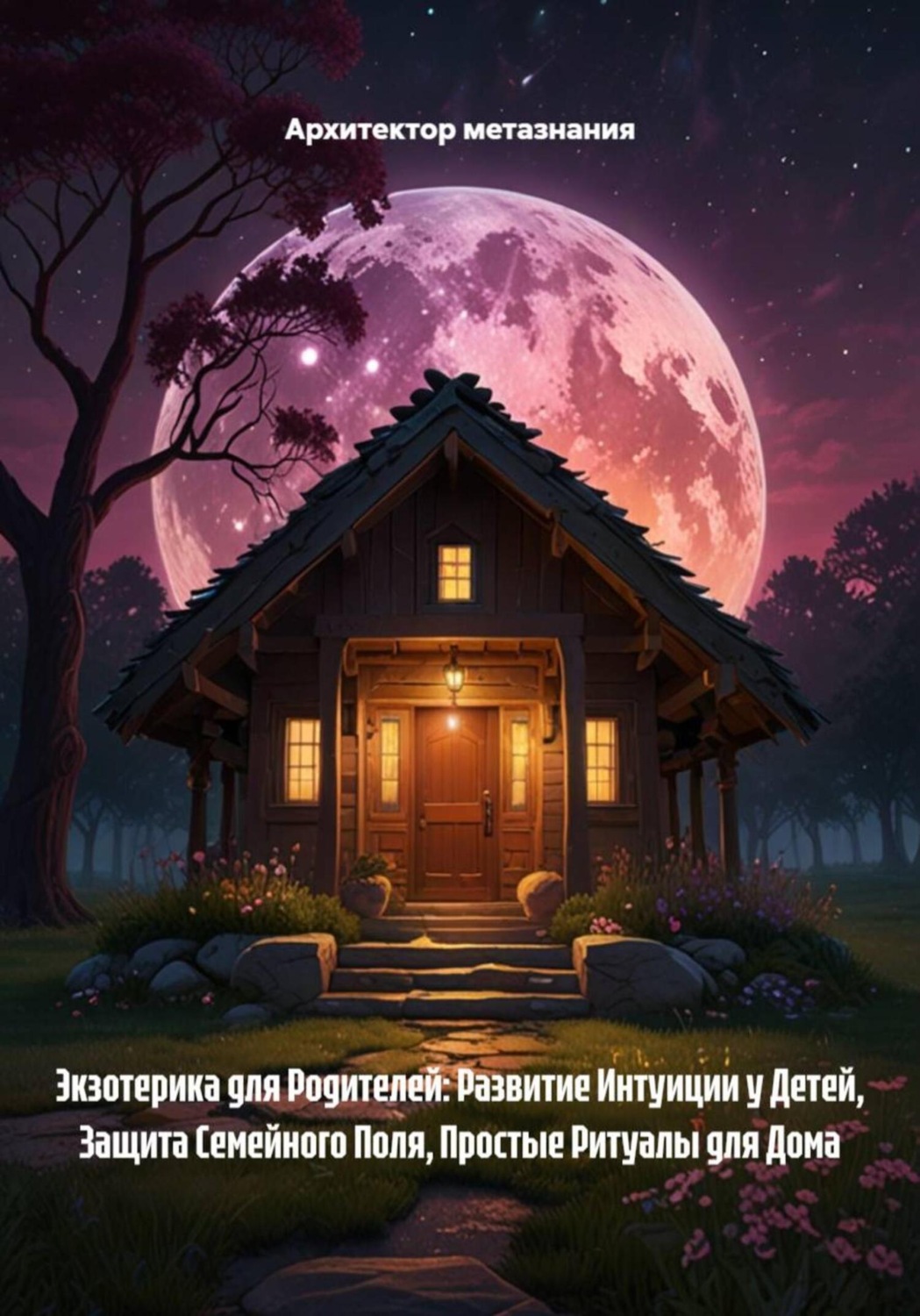 Обложка книги «Экзотерика для Родителей: Развитие Интуиции у Детей, Защита Семейного Поля, Простые Ритуалы для Дома»
