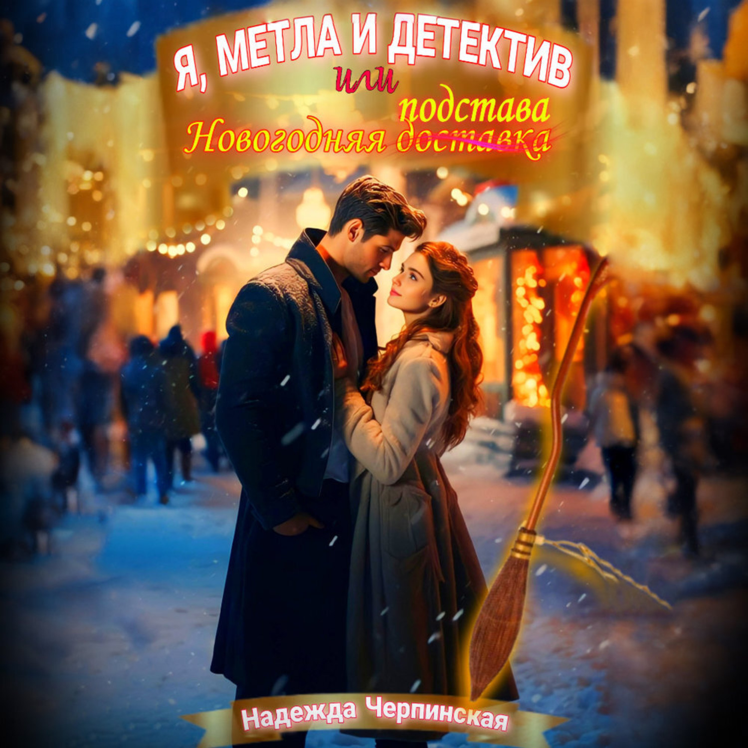 Обложка книги «Я, метла и детектив, или Новогодняя подстава»