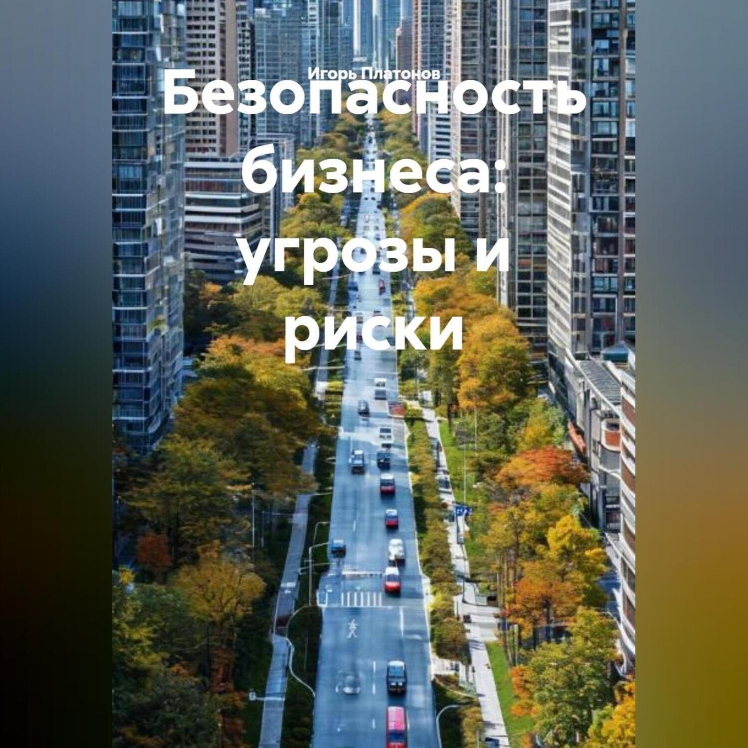Обложка книги «Безопасность бизнеса: угрозы и риски»