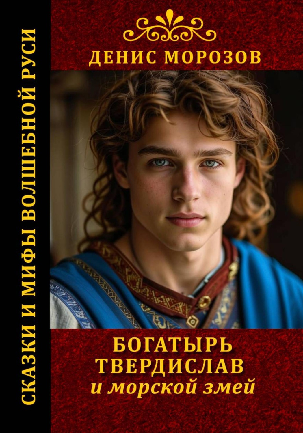 Обложка книги «Богатырь Твердислав и морской змей»