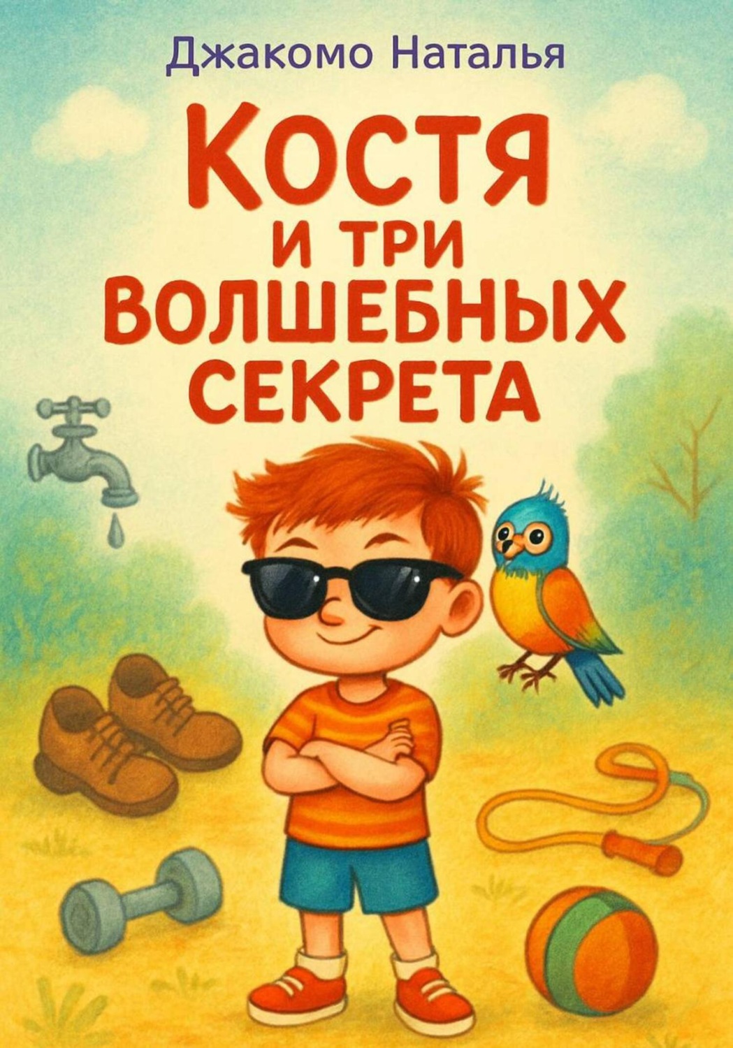 Обложка книги «Костя и три волшебных секрета»