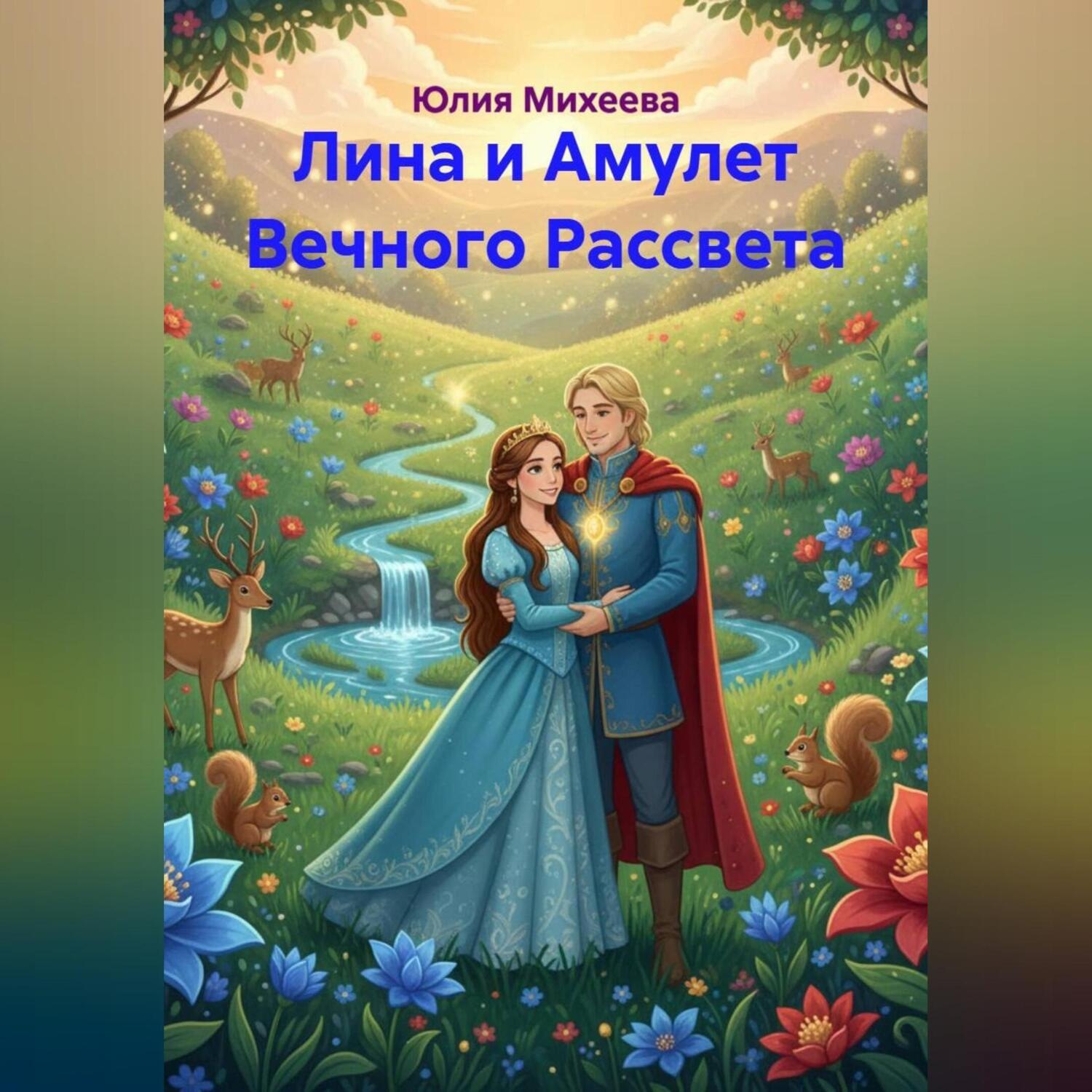 Обложка книги «Лина и Амулет Вечного Рассвета»