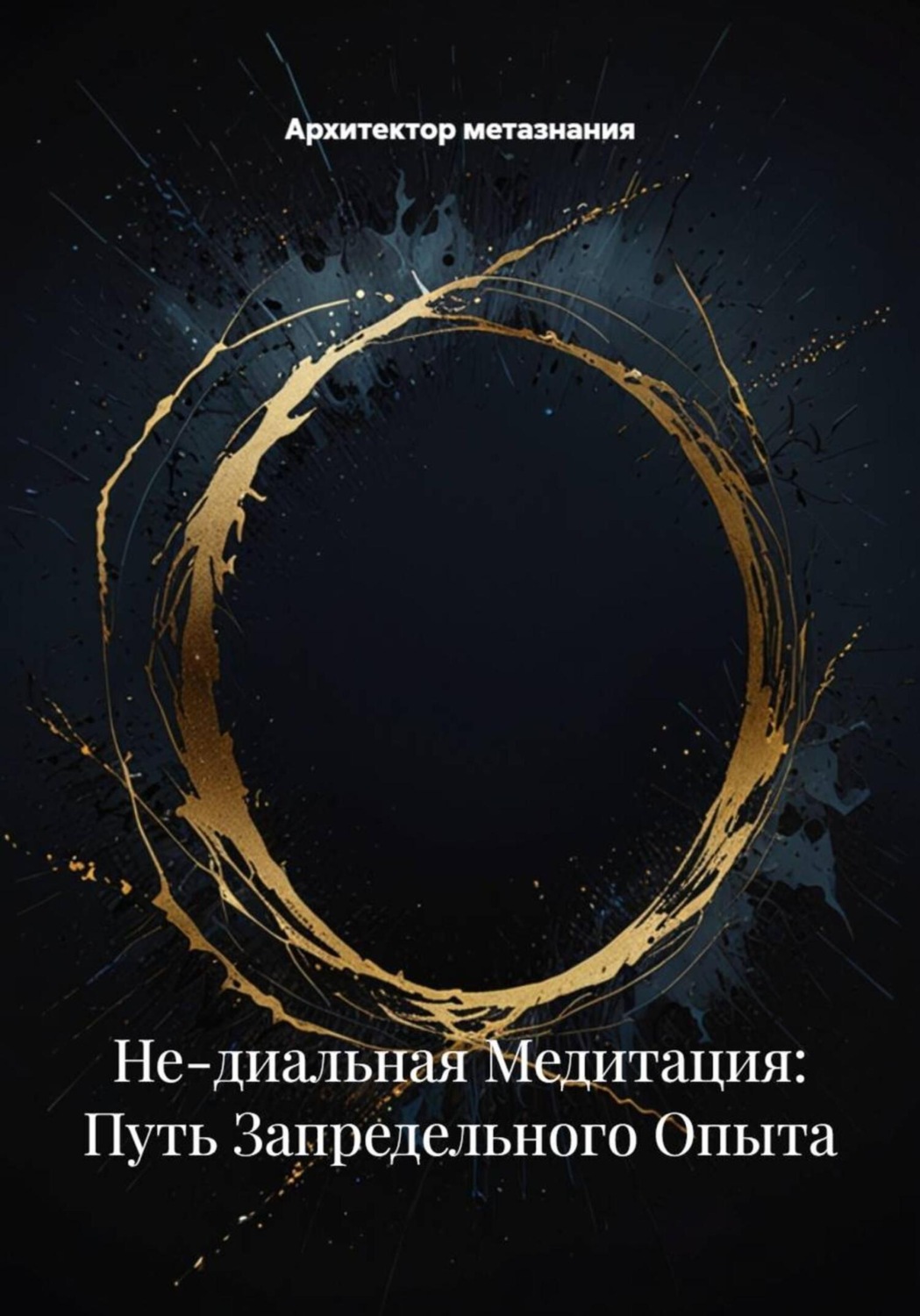 Обложка книги «Не-диальная Медитация: Путь Запредельного Опыта»