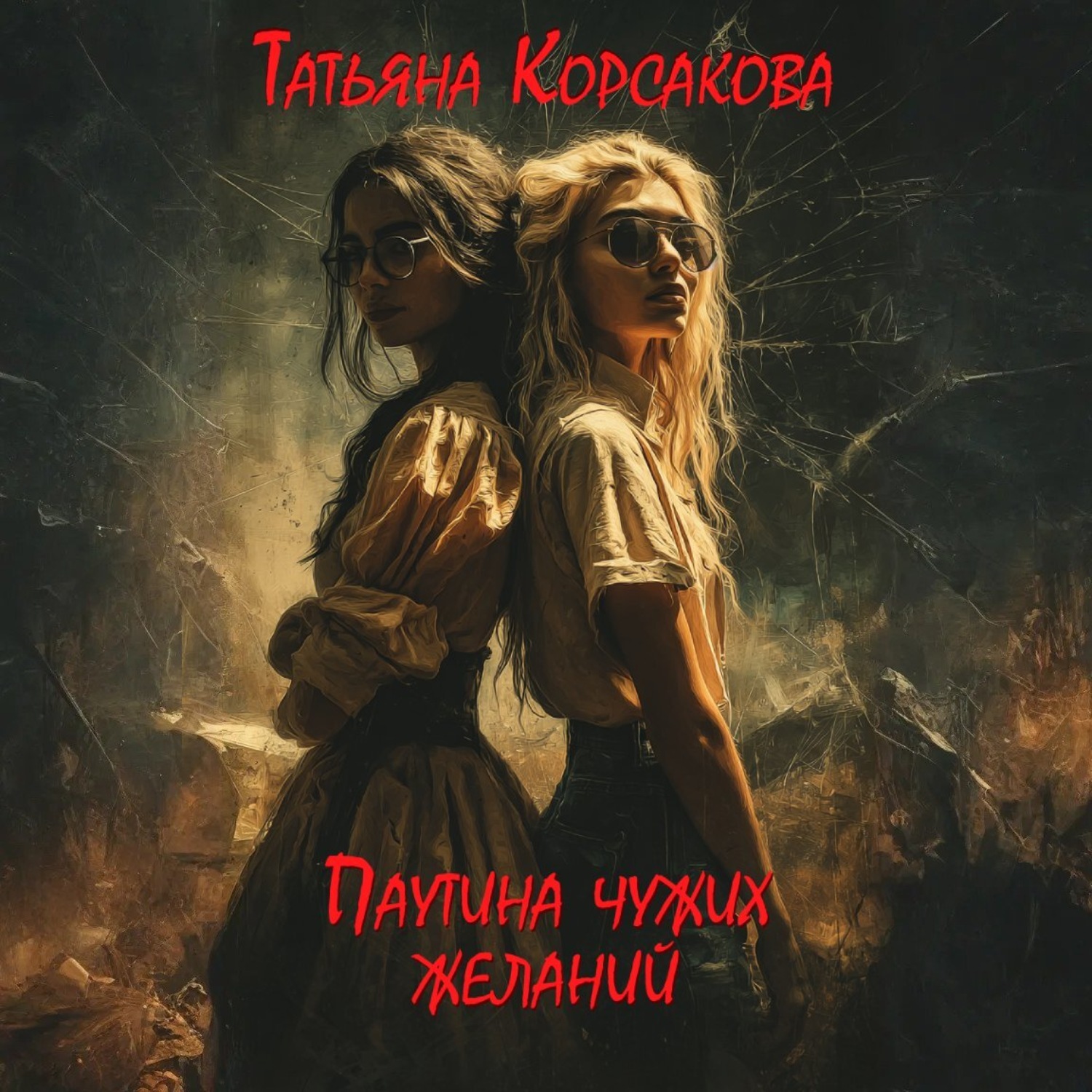 Обложка книги «Паутина чужих желаний»