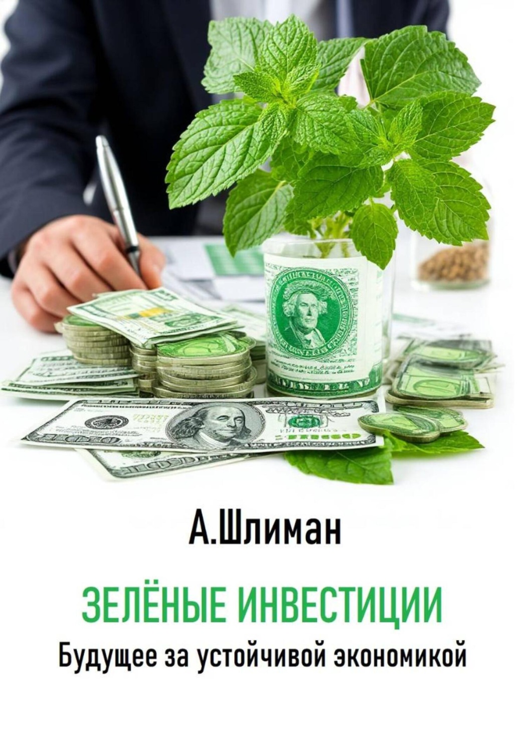 Обложка книги «Зеленые инвестиции. Будущее за устойчивой экономикой»