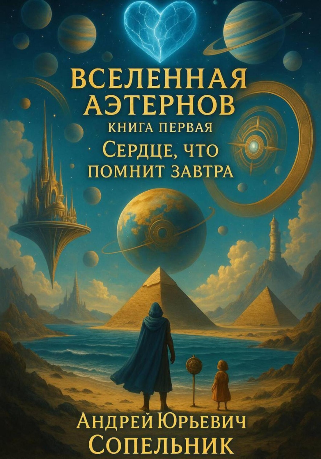 Обложка книги «ВСЕЛЕННАЯ АЭТЕРНОВ. Книга первая. Сердце, что помнит завтра»
