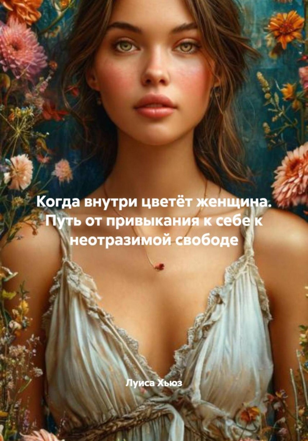 Обложка книги «Когда внутри цветёт женщина. Путь от привыкания к себе к неотразимой свободе»