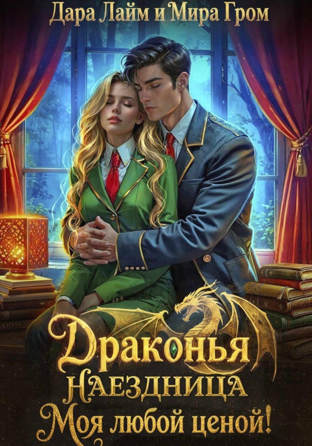 Обложка книги «Драконья наездница. Моя любой ценой!»