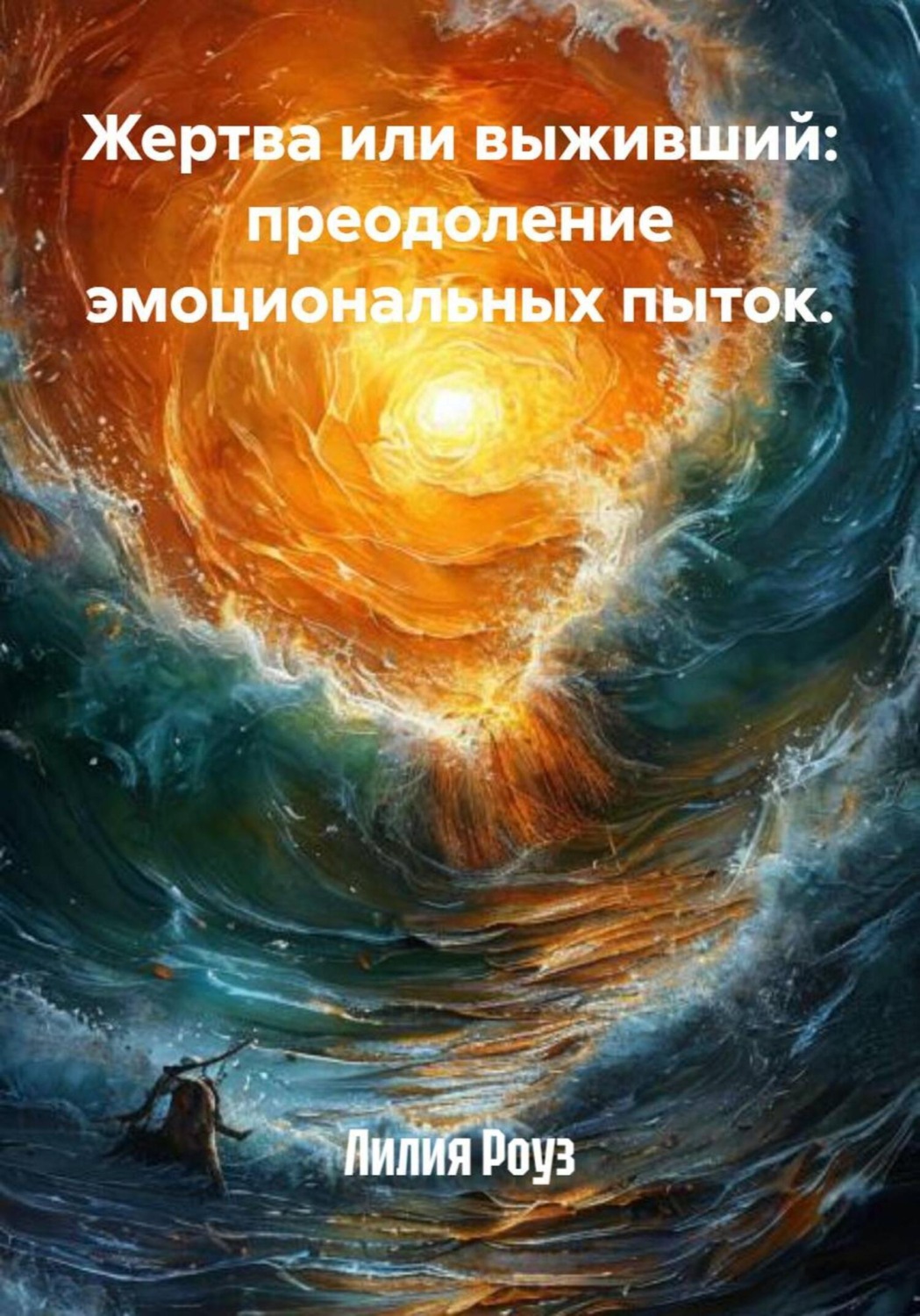 Обложка книги «Жертва или выживший: преодоление эмоциональных пыток»
