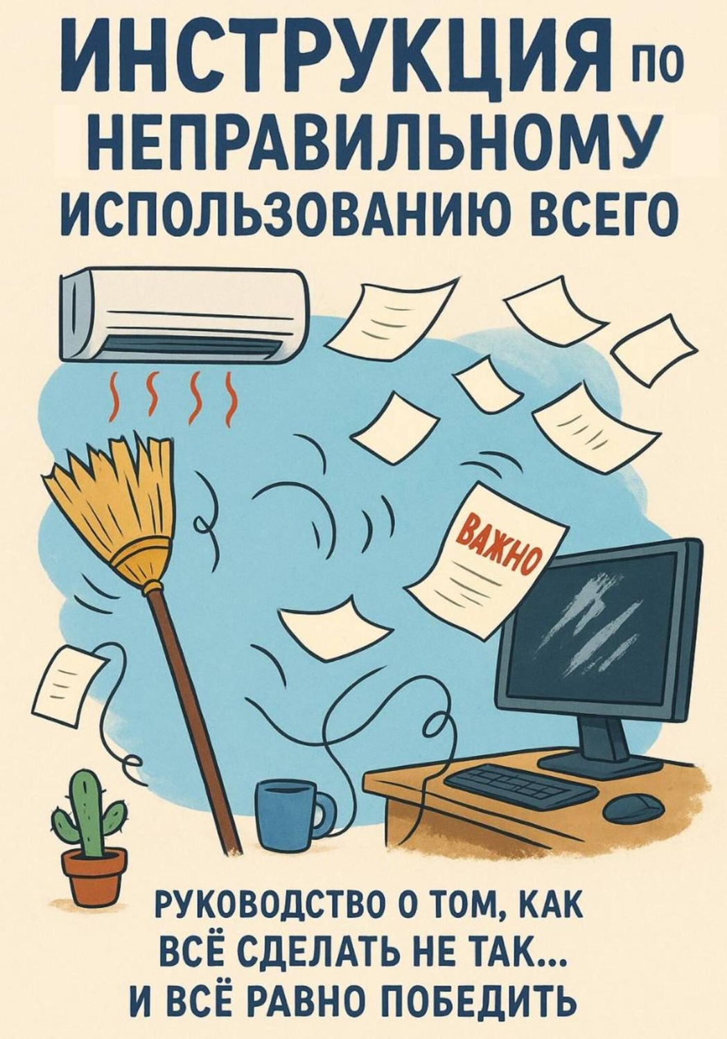 Обложка книги «Инструкция по неправильному использованию всего»