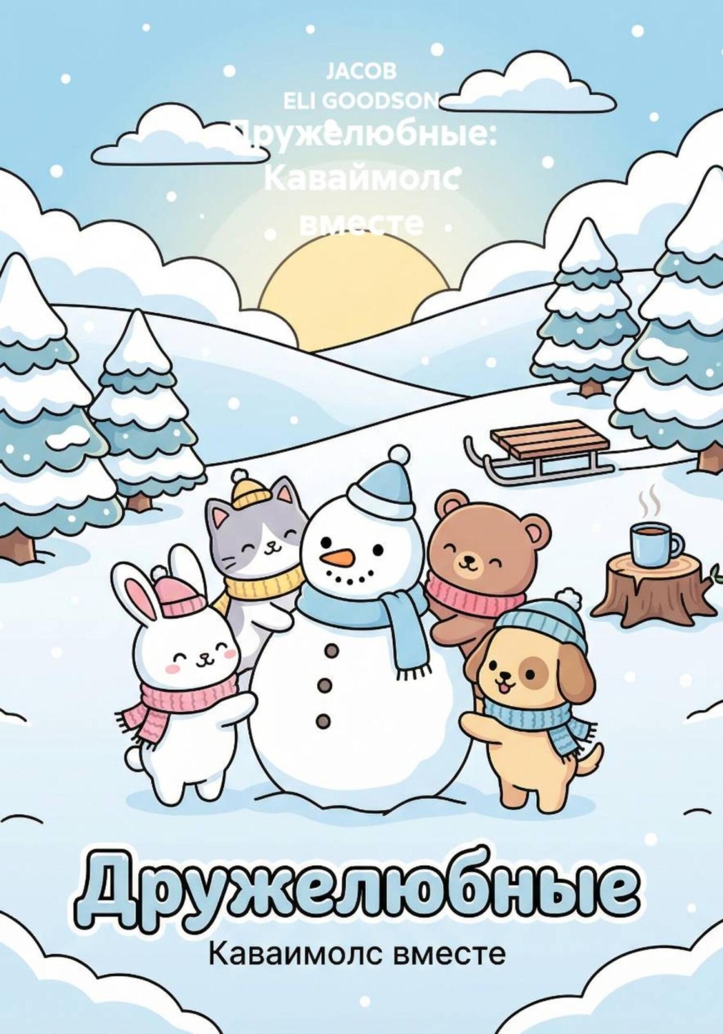 Обложка книги «Дружелюбные: Каваймолс вместе»