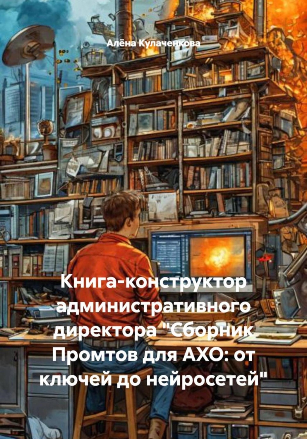 Обложка книги «Книга-конструктор административного директора «Сборник Промтов для АХО: от ключей до нейросетей»»