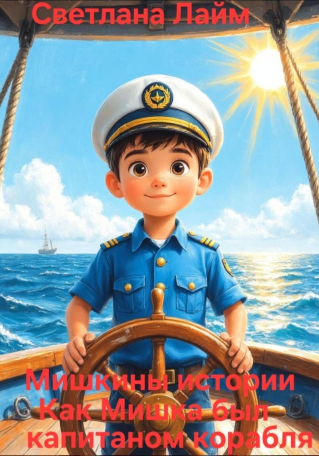 Обложка книги «Мишкины истории. Как Мишка был капитаном корабля»
