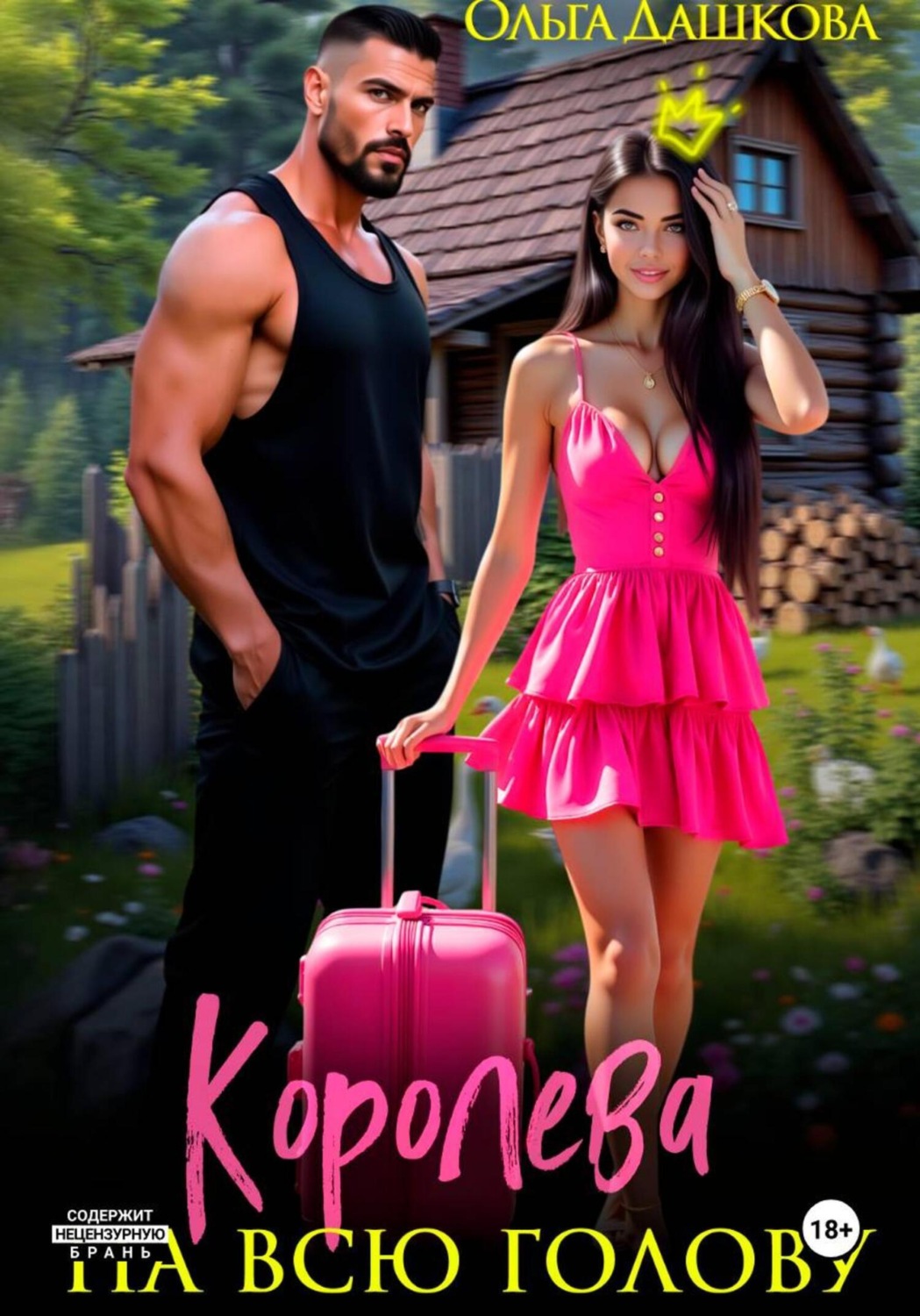 Обложка книги «Королева на всю голову»