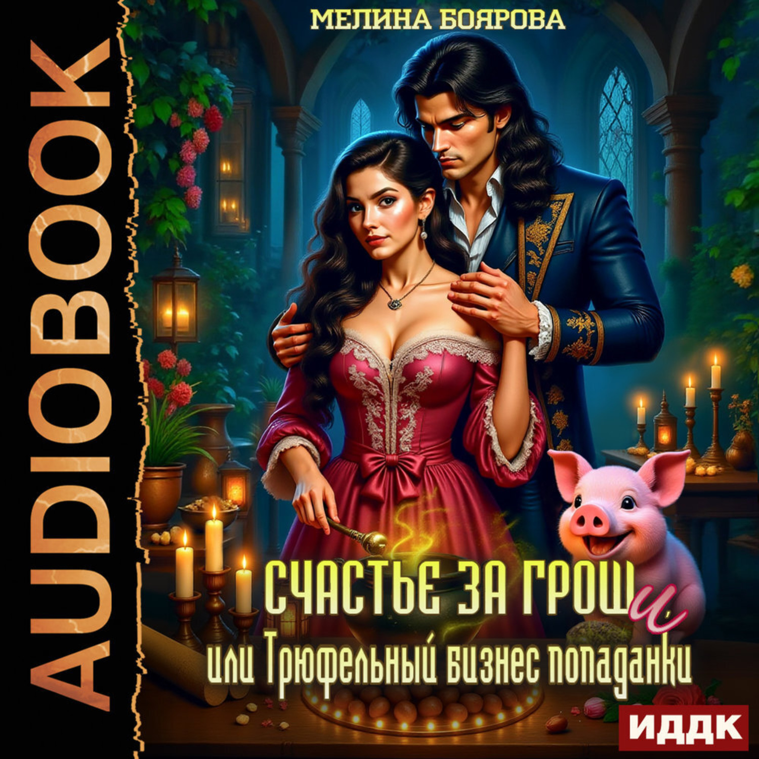 Обложка книги «Счастье за гроши, или Трюфельный бизнес попаданки»