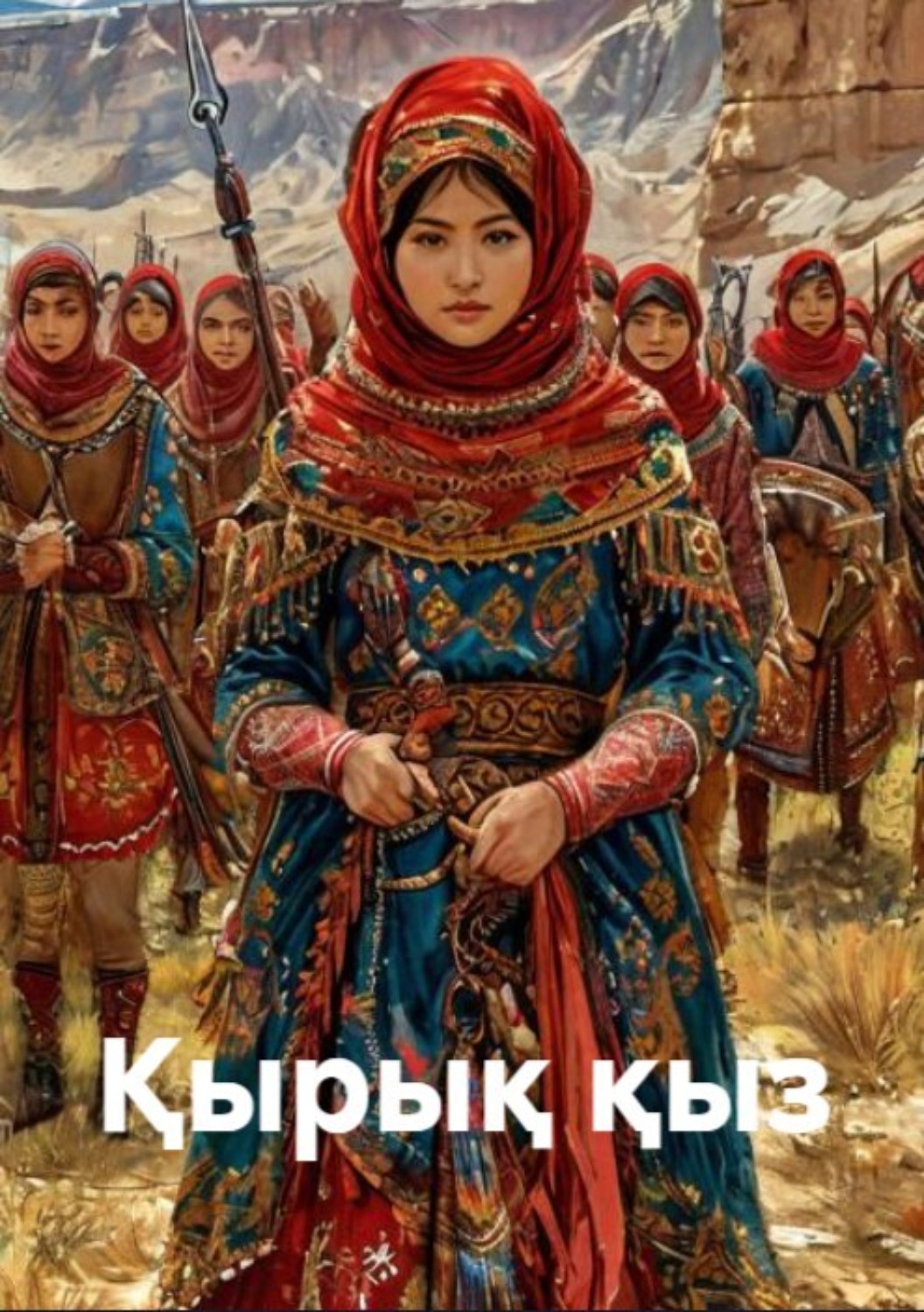 Обложка книги «Қырық қыз»