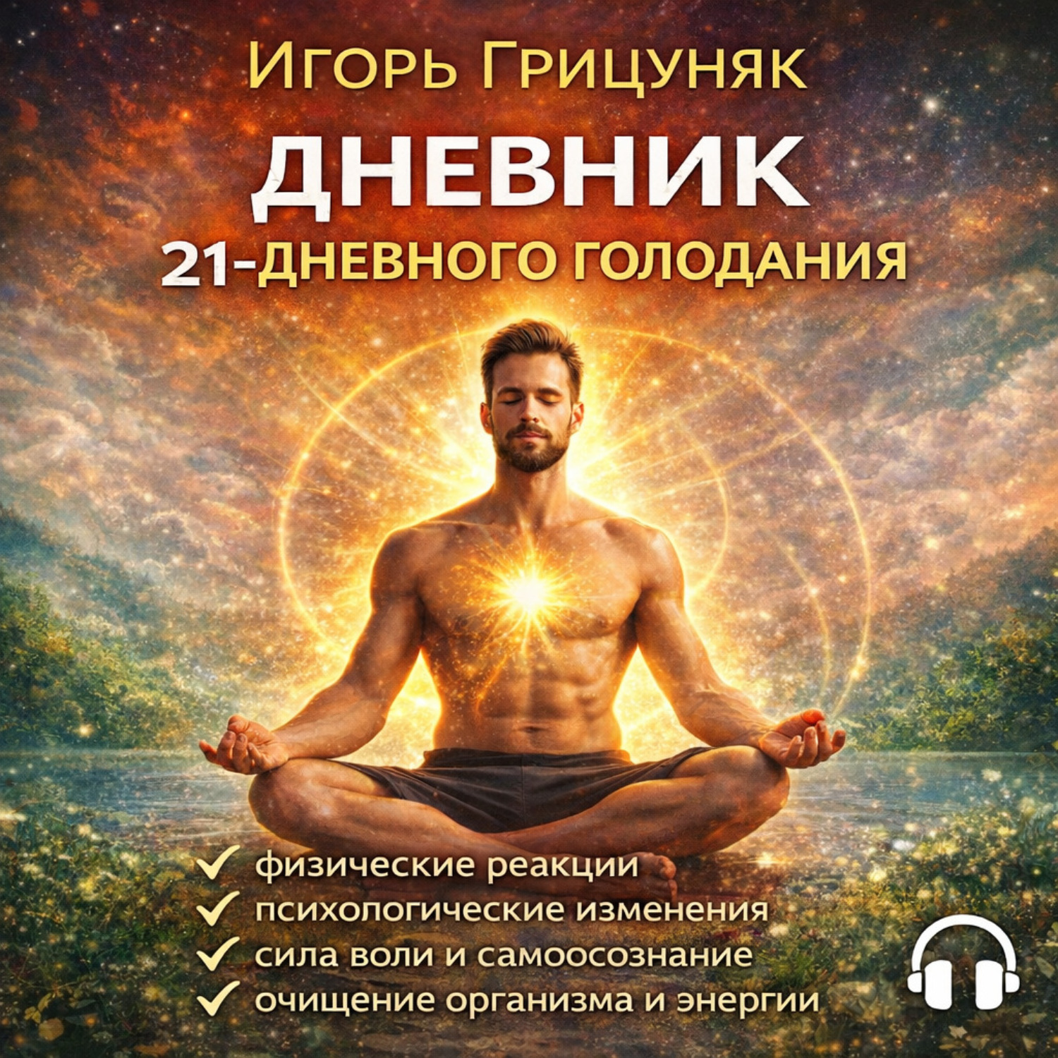 Обложка книги «Дневник 21-дневного голодания»