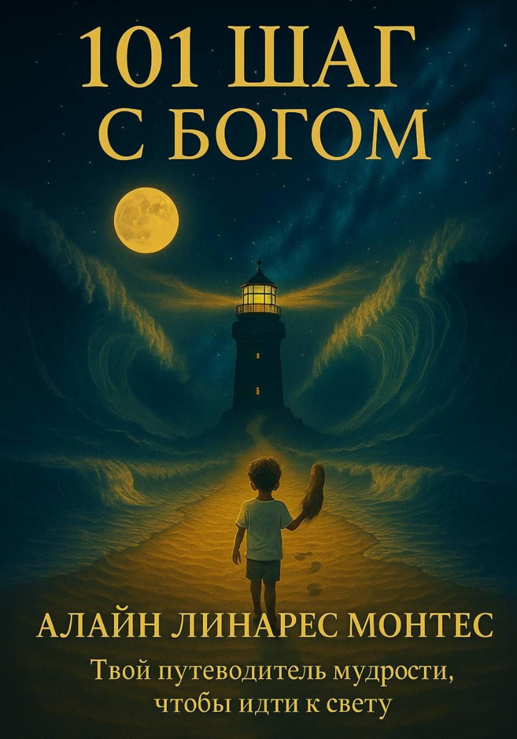 Обложка книги «101 Шаг с Богом.Твой путеводитель мудрости, чтобы идти к свету»