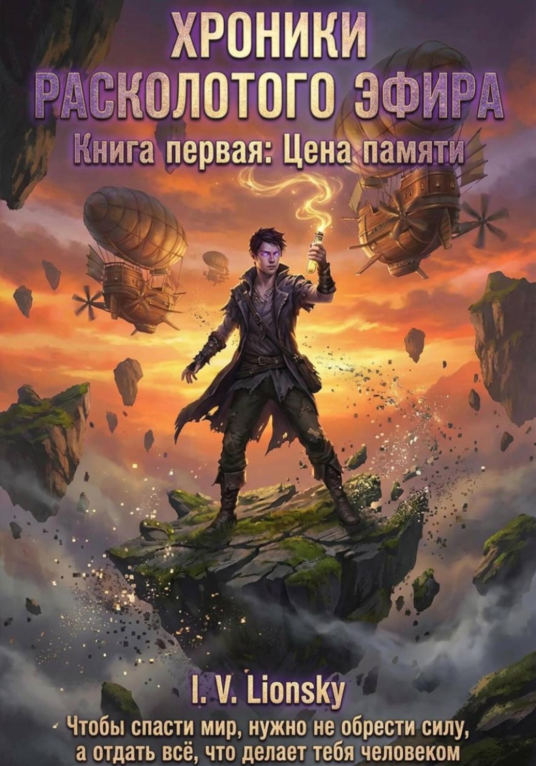 Обложка книги «Хроники расколотого эфира»