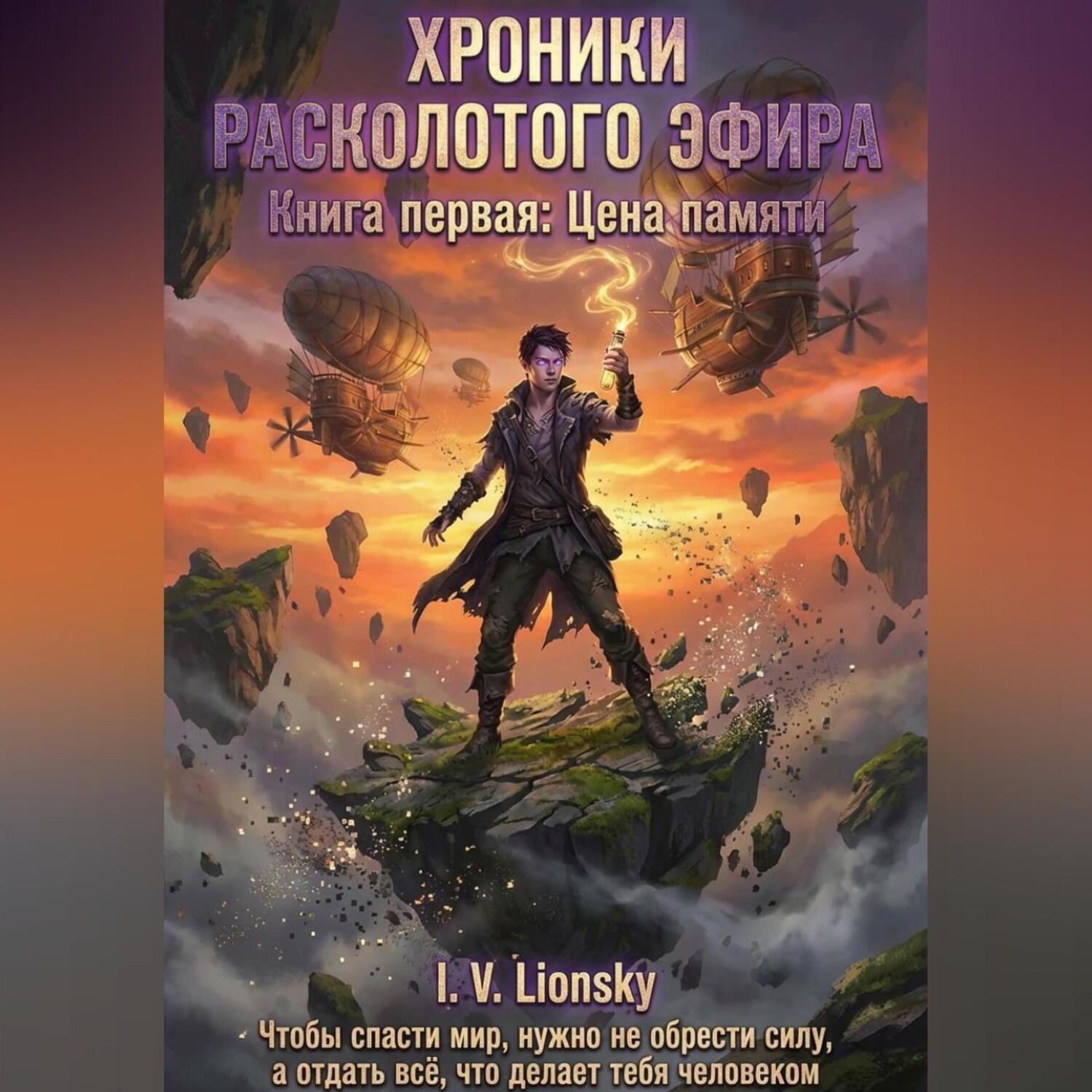 Обложка книги «Хроники расколотого эфира»
