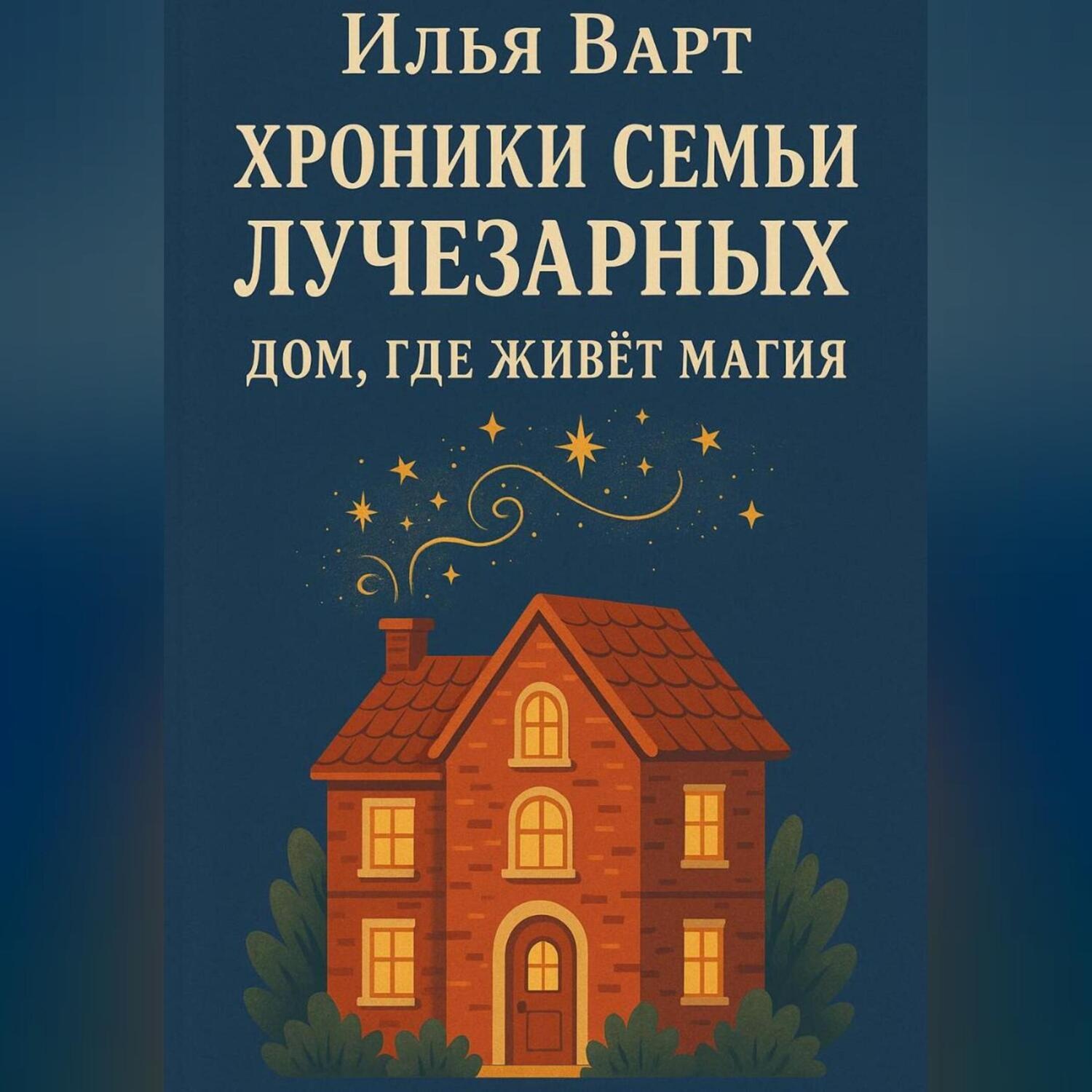 Обложка книги «Хроники семьи Лучезарных – Дом, где живет магия»