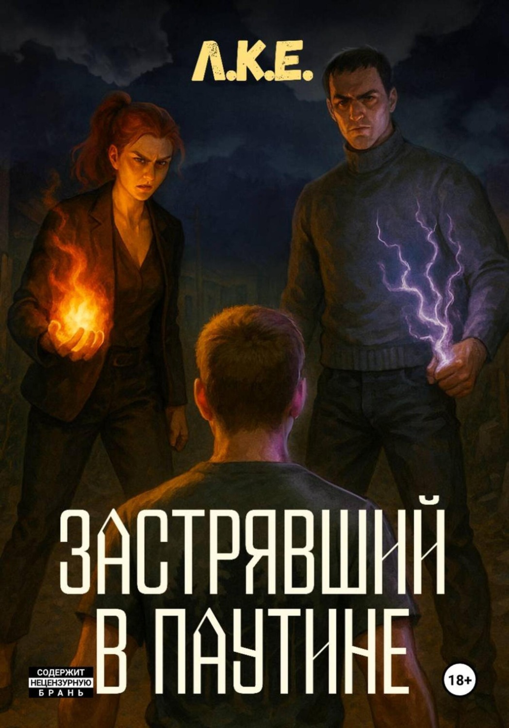 Обложка книги «Застрявший в паутине»