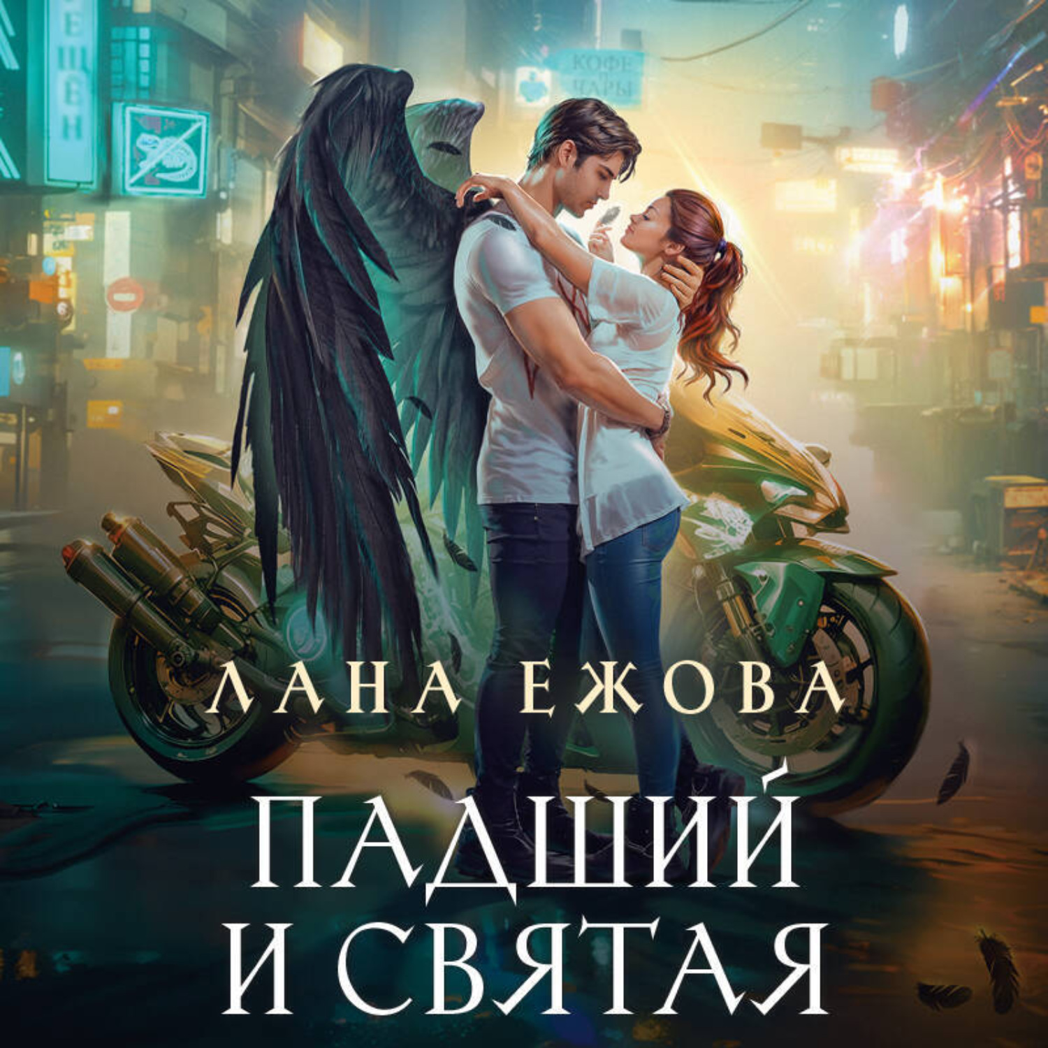 Обложка книги «Падший и Святая»