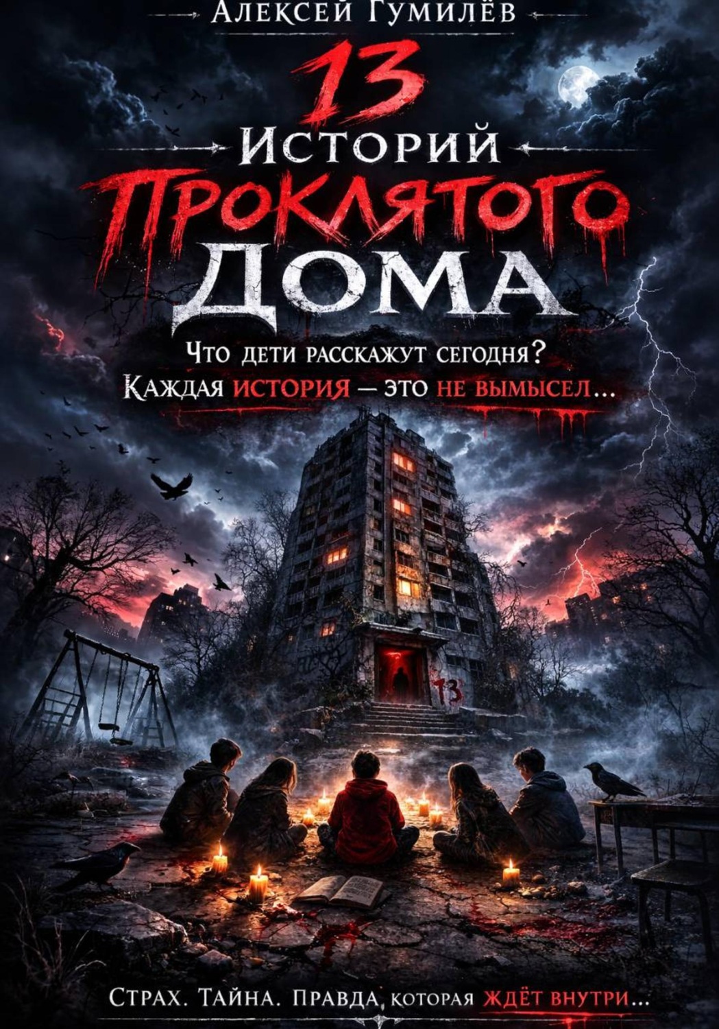 Обложка книги «13 историй проклятого дома»