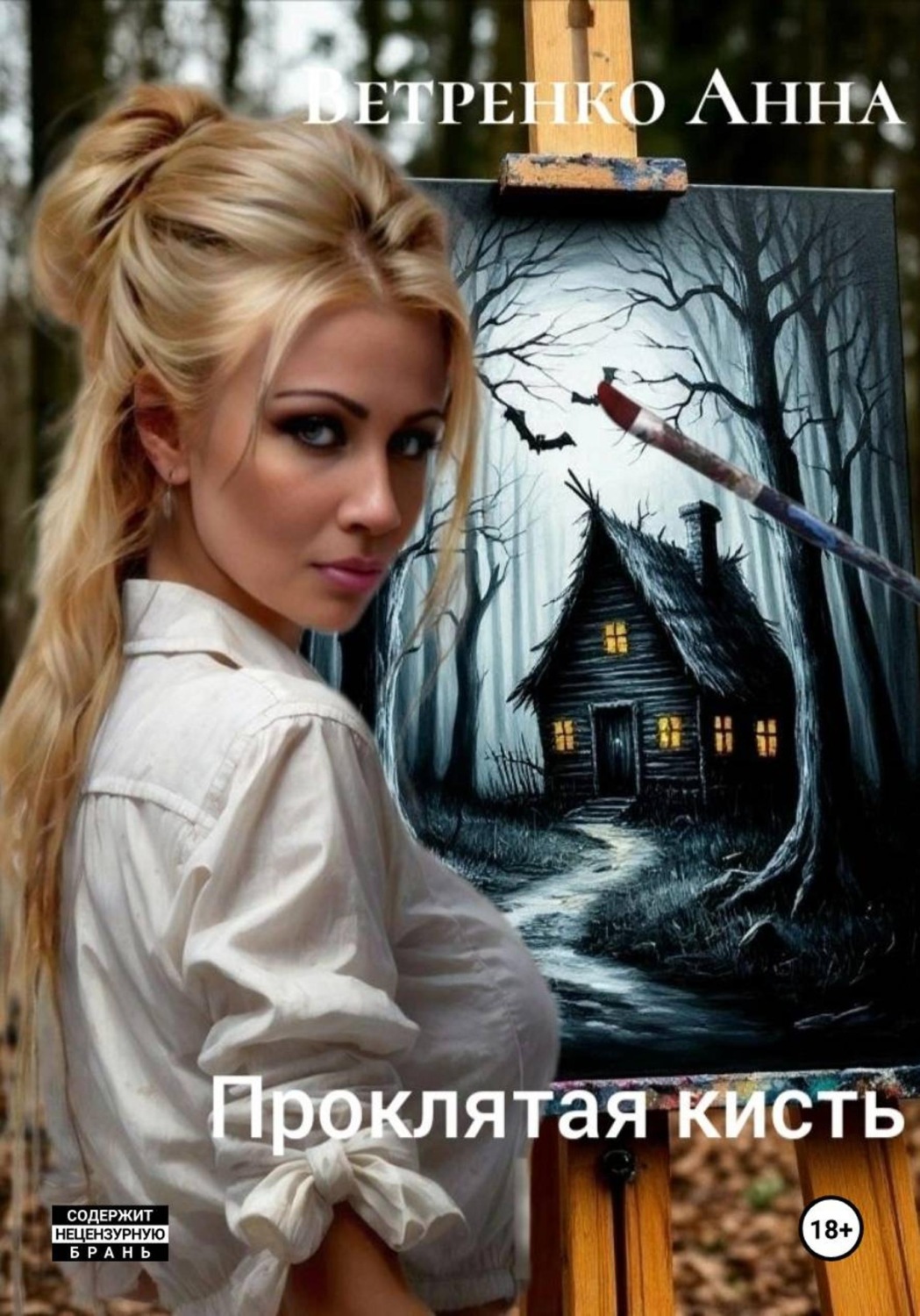 Обложка книги «Проклятая кисть»