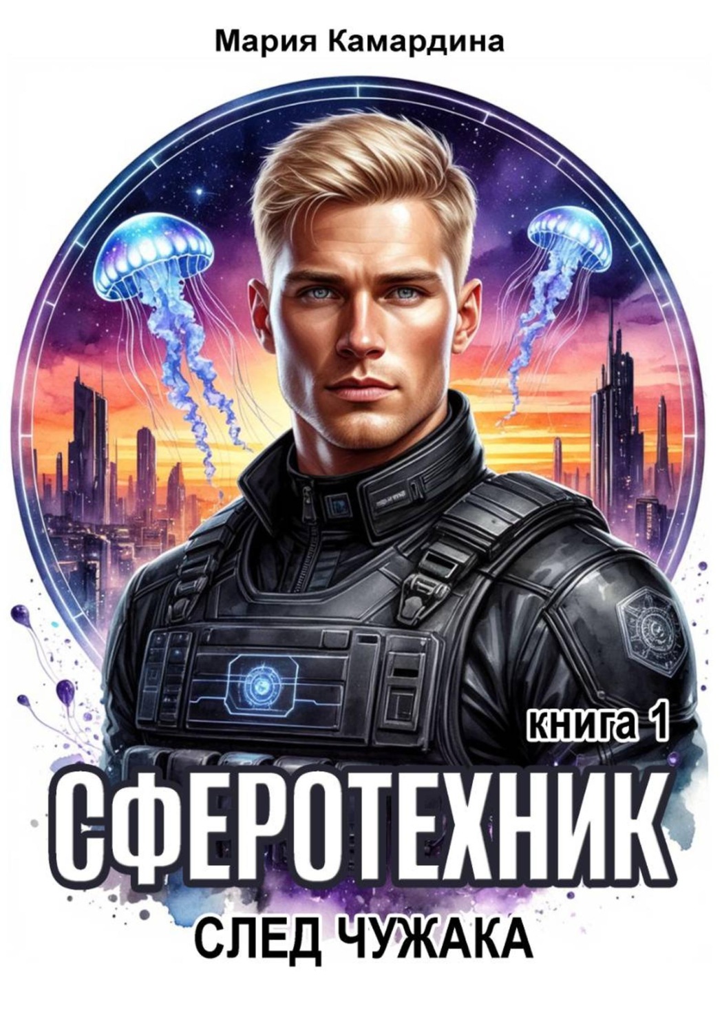 Обложка книги «Сферотехник-1. След чужака»