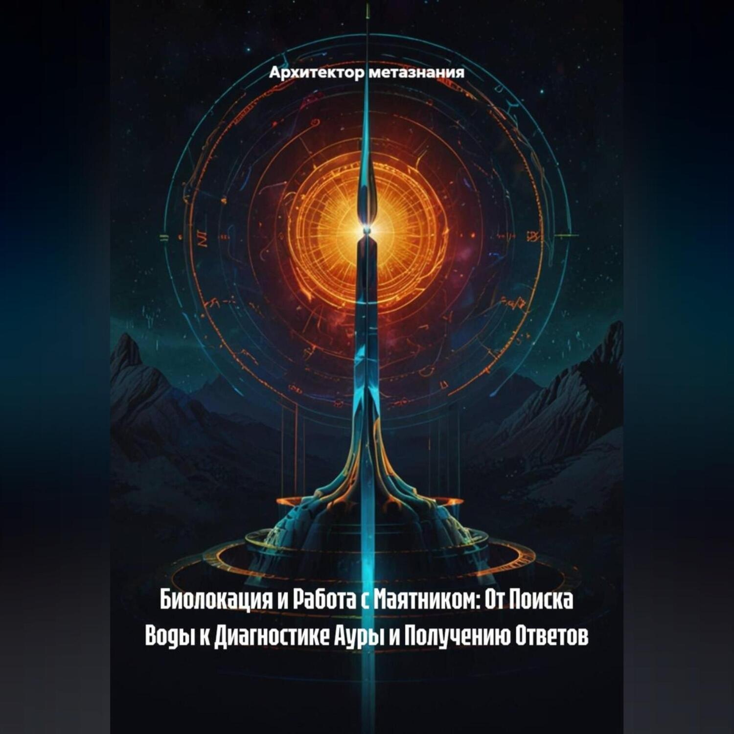 Обложка книги «Биолокация и Работа с Маятником: От Поиска Воды к Диагностике Ауры и Получению Ответов»