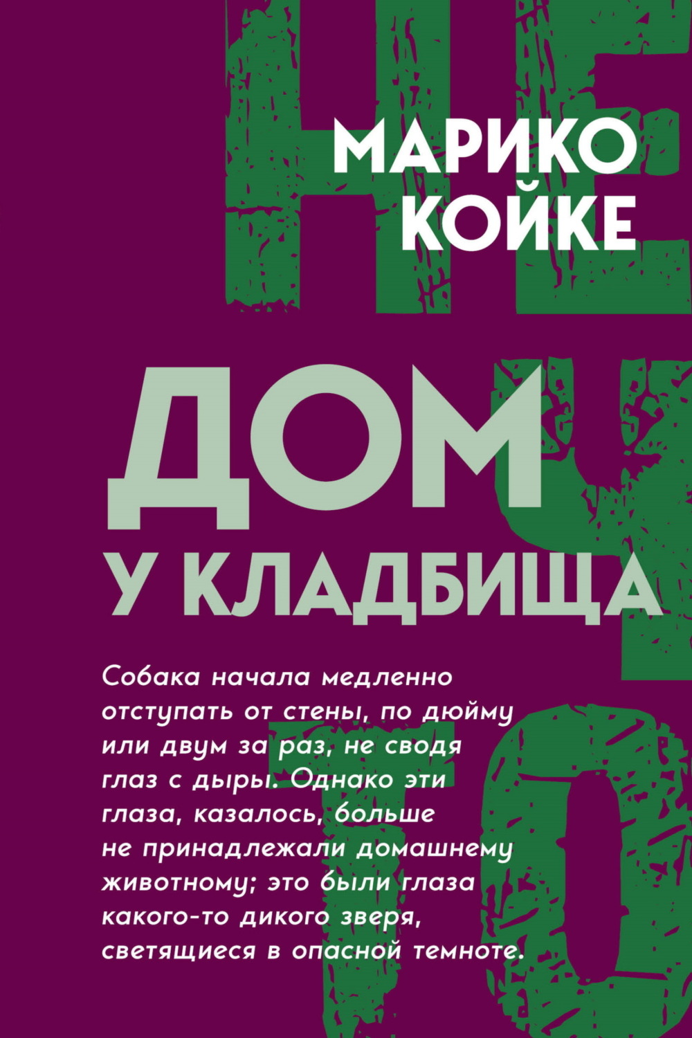 Обложка книги «Дом у кладбища»