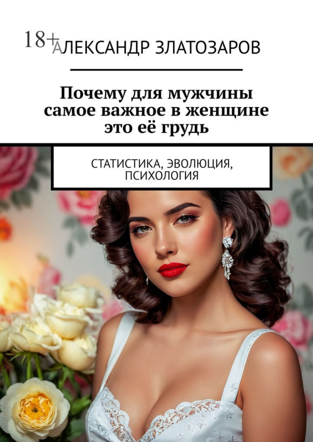 Обложка книги «Почему для мужчины самое важное в женщине это её грудь. Статистика, эволюция, психология»