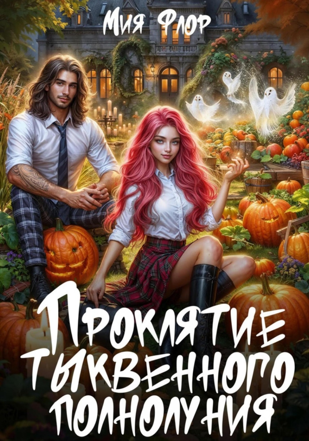 Обложка книги «Проклятие тыквенного полнолуния»