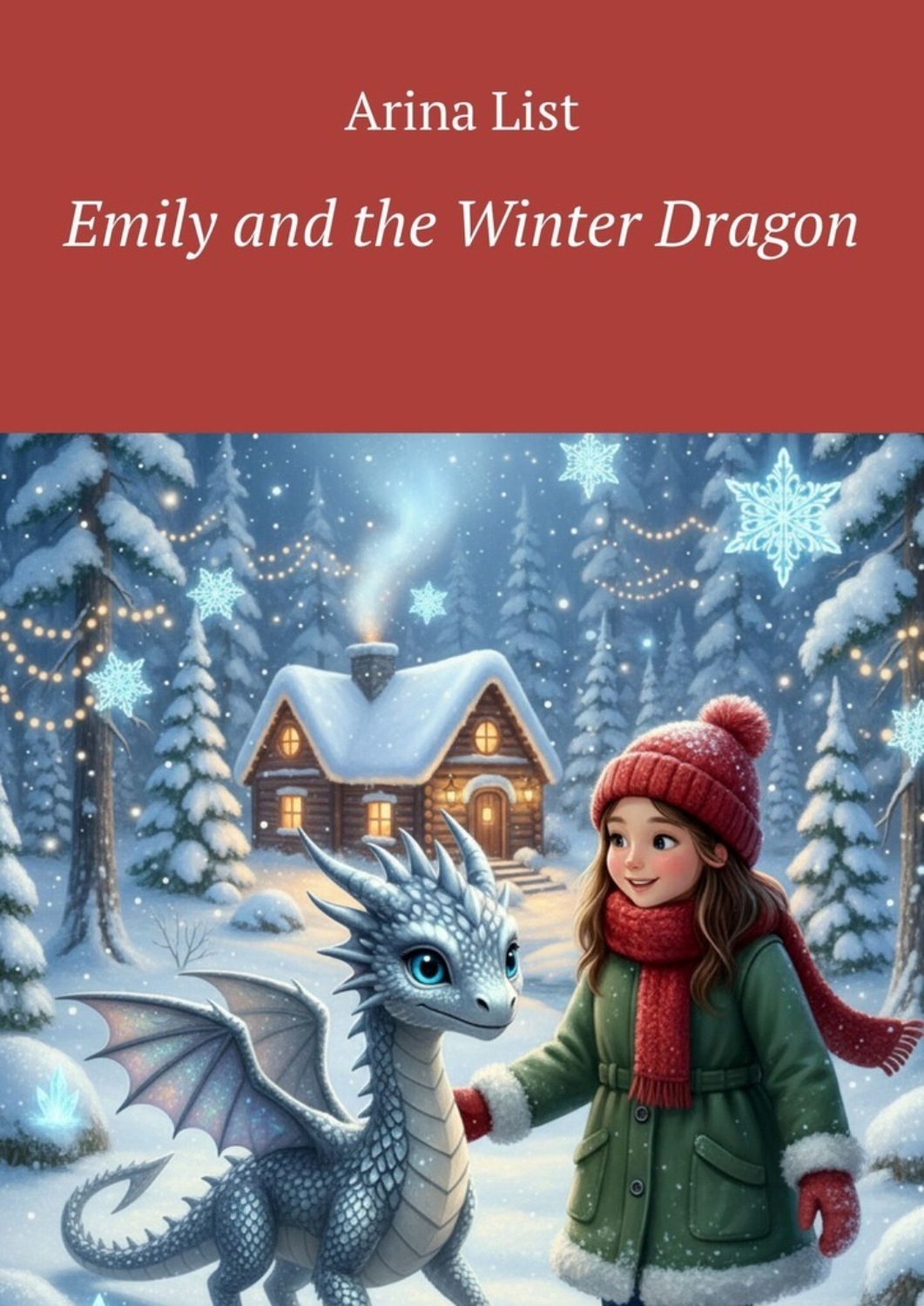 Обложка книги «Emily and the Winter Dragon»